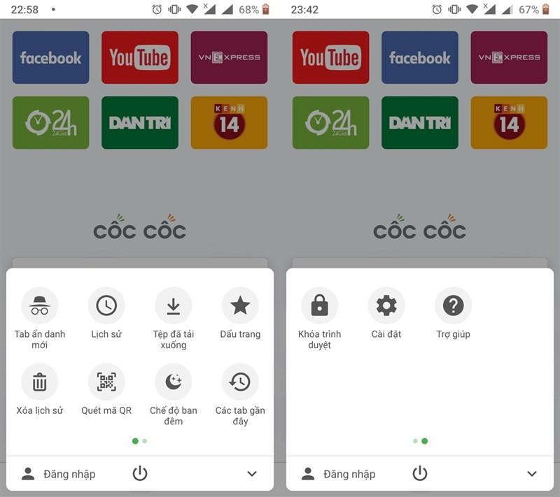 Cài đặt trình duyệt Cốc cốc Pro miễn phí trên Android