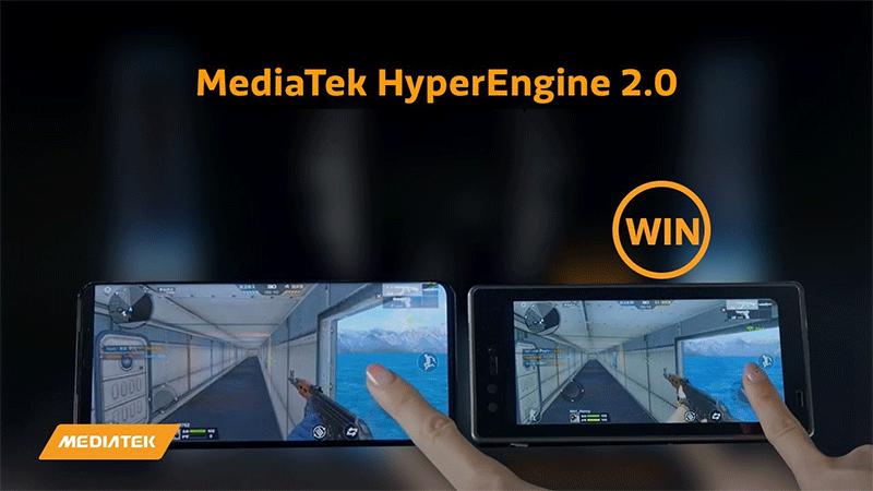 C&ocirc;ng nghệ chơi game MediaTek HyperEngine 2.0 Lite