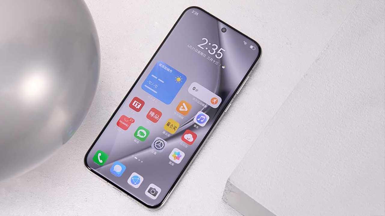 Huawei Pura 70 Pro+ còn được trang bị màn hình cong với các cạnh viền siêu mỏng. Nguồn: Weibo.