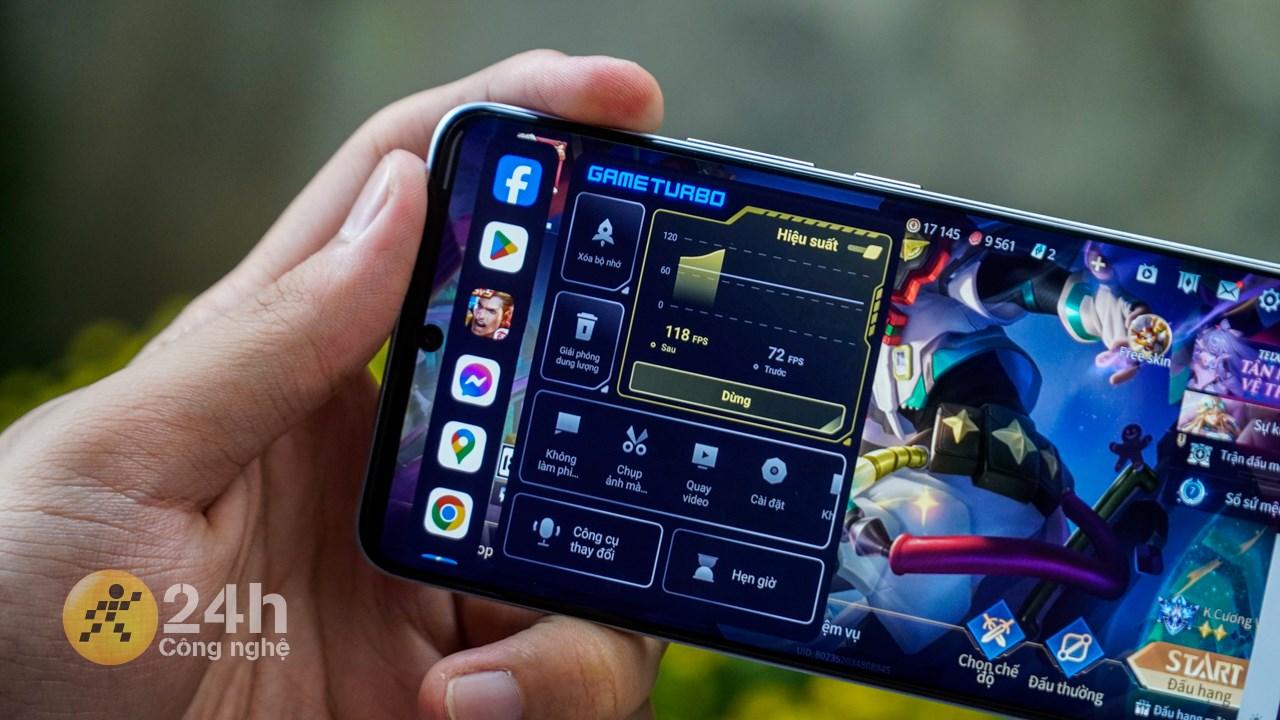 Ngoài ra, mình đã kích hoạt tính năng Game Turbo trên Redmi Note 13 Pro+ 5G.