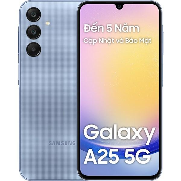 Samsung Galaxy A25 5G 8GB c&oacute; vỏ bọc l&agrave;m từ nhựa cao cấp