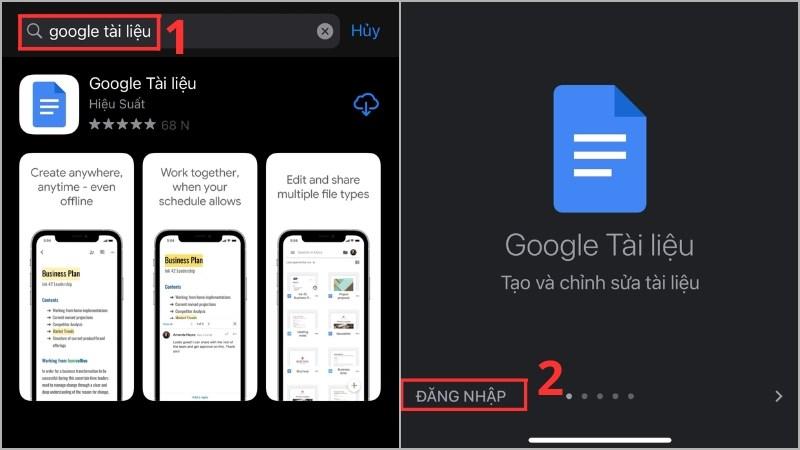 Tải Google Docs về máy