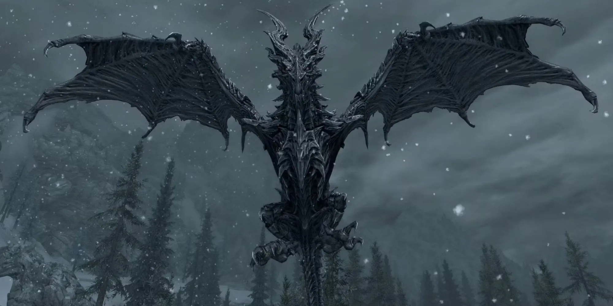 Alduin Kẻ Nuốt Chửng Thế Giới trong Skyrim một trận đấu boss nhàm chán thiếu tính chiến thuật