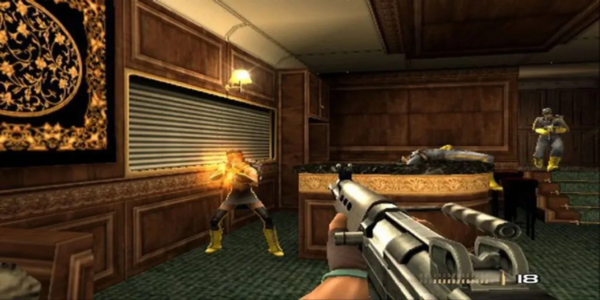 Ảnh bìa game Timesplitters Future Perfect, một tựa game FPS trên PS2