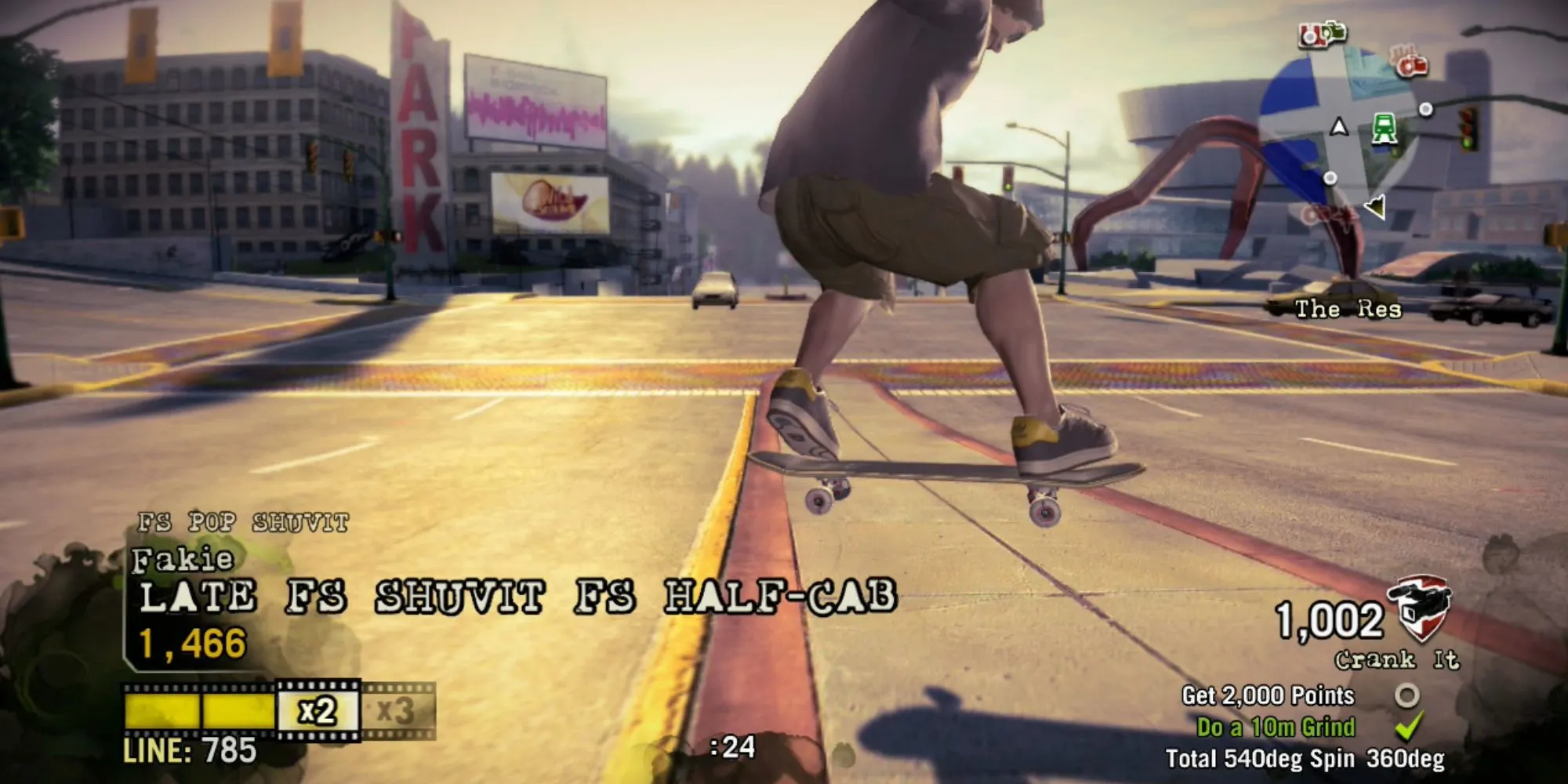 Ảnh chụp màn hình EA Skate bản gốc
