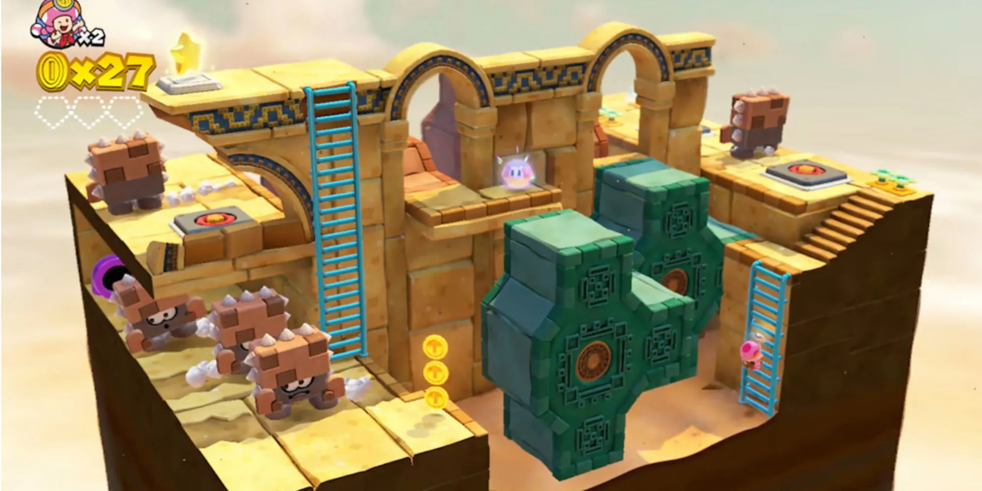 Best Platformers With No Jump Button Captain Toad Treasure Tracker