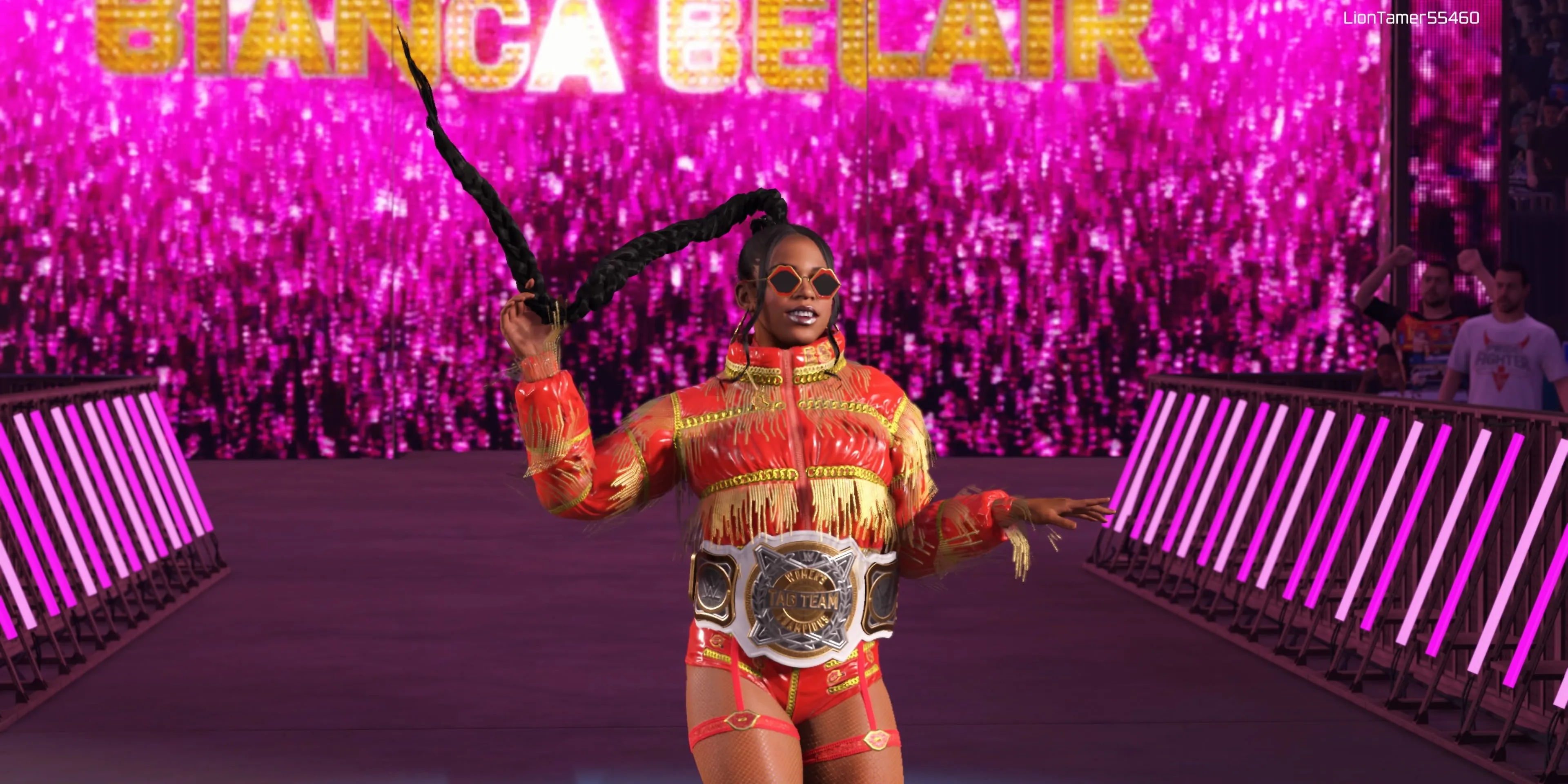 Bianca Belair EST của WWE 2K25 với sức mạnh vượt trội