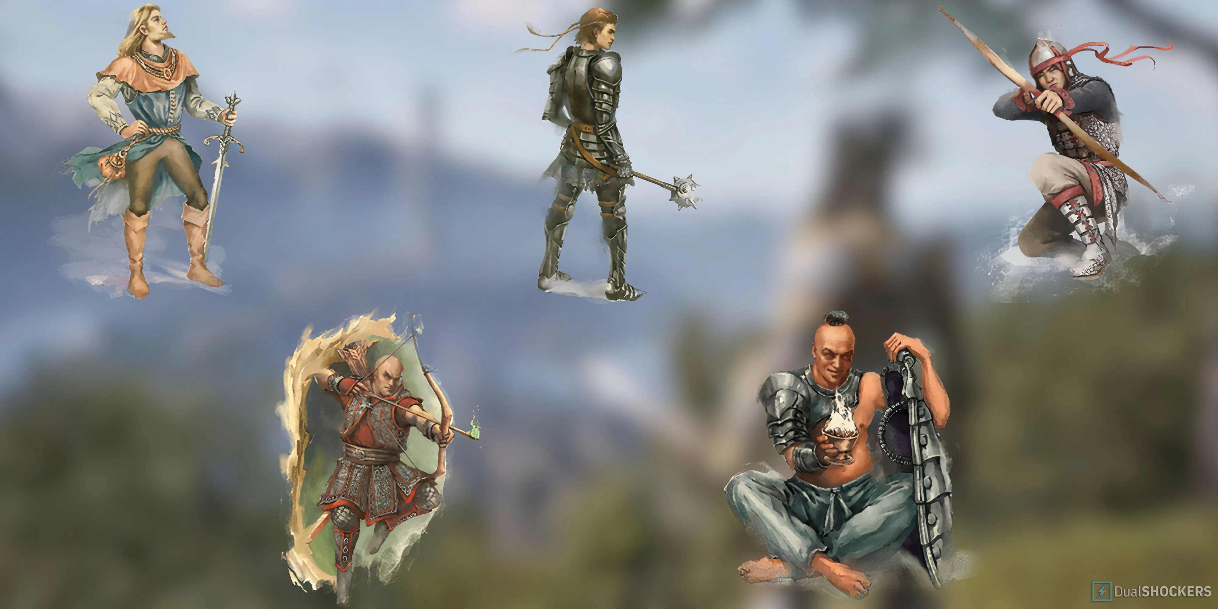 Các lớp nhân vật (Classes) phù hợp để bắt đầu cuộc phiêu lưu trong Oblivion Remastered.
