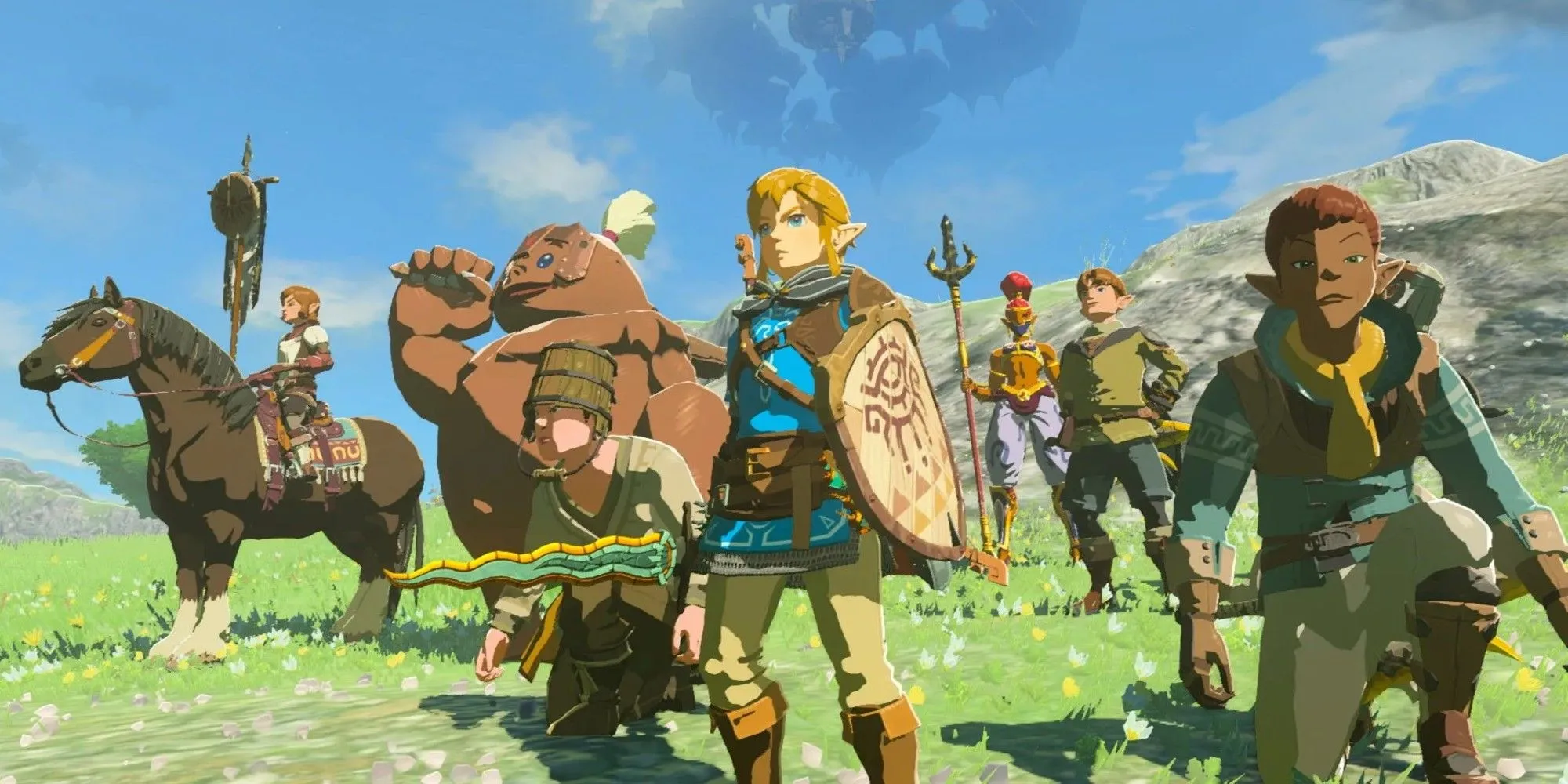 Các nhân vật chính trong The Legend of Zelda Tears Of The Kingdom: Link, Zelda và các nhân vật khác