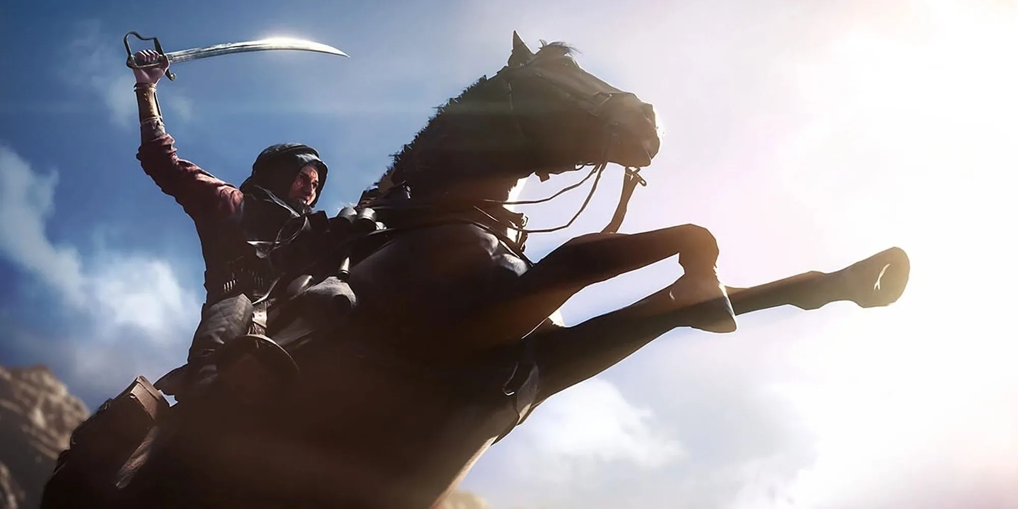 Cảnh chiến đấu hỗn loạn với xe tăng và binh lính trong Battlefield 1, game lấy bối cảnh Thế chiến thứ nhất