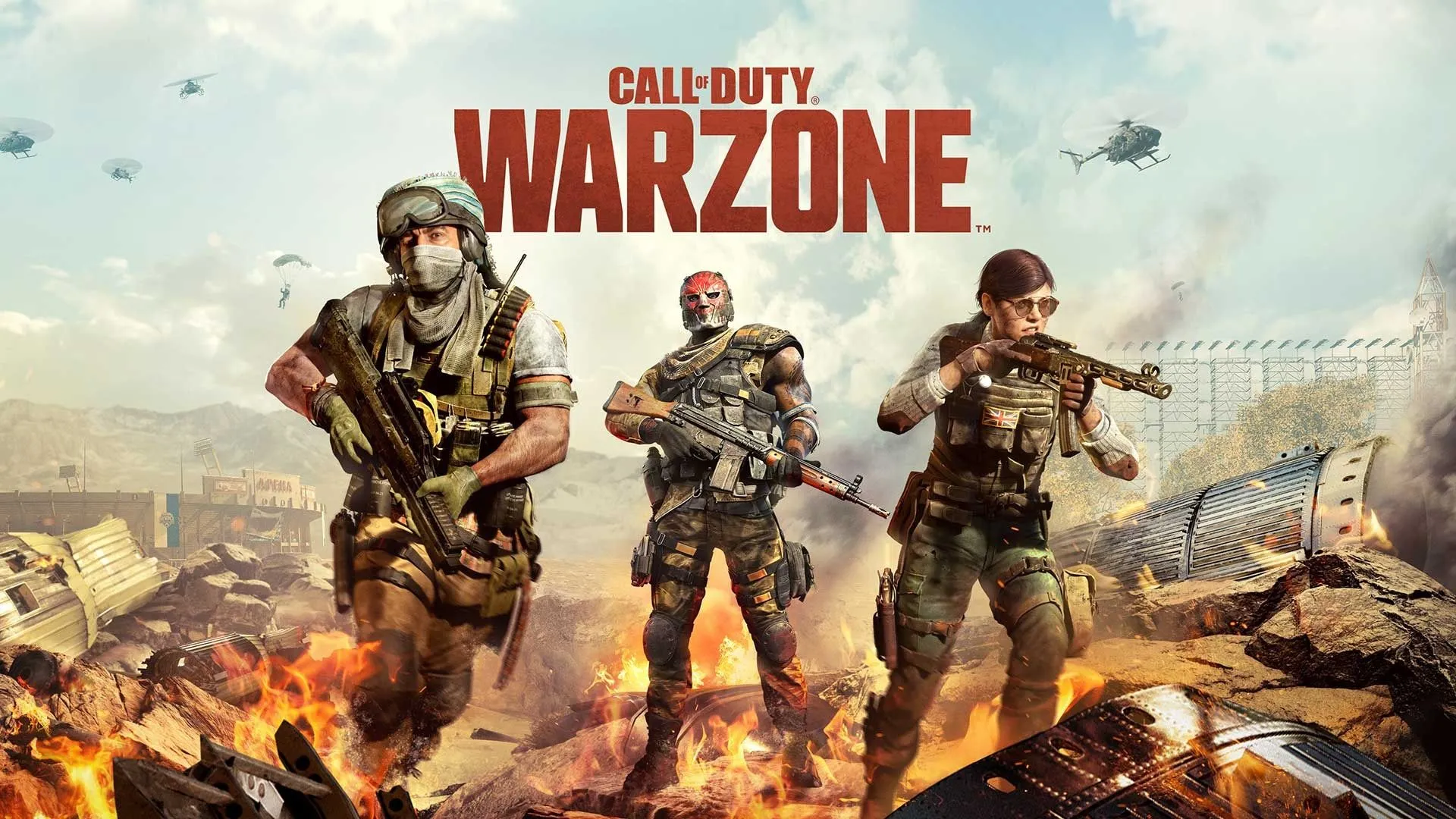canh chien dau trong warzone mobile voi nhan vat vung do