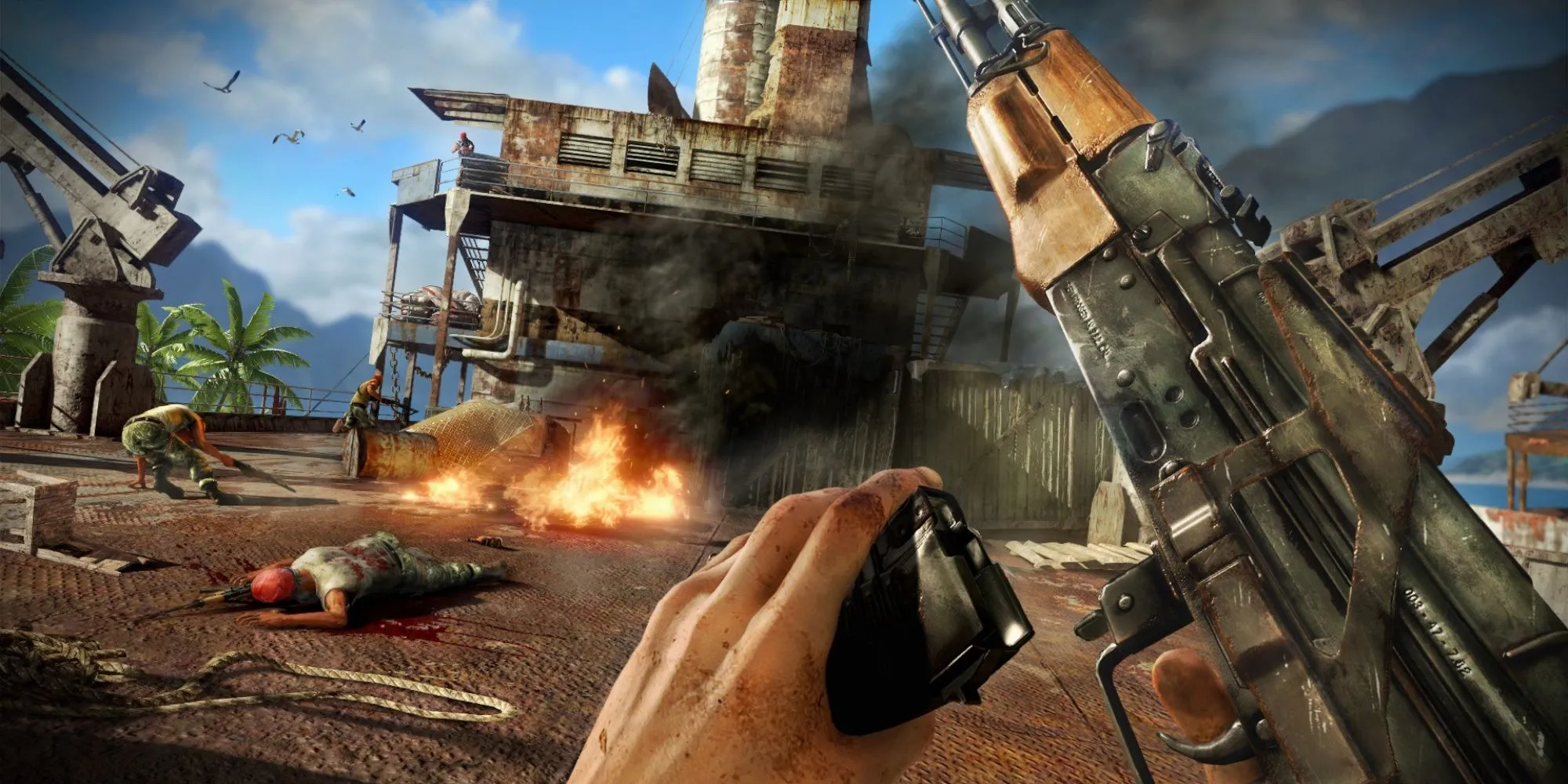 Cảnh gameplay Far Cry 3 từ Steam