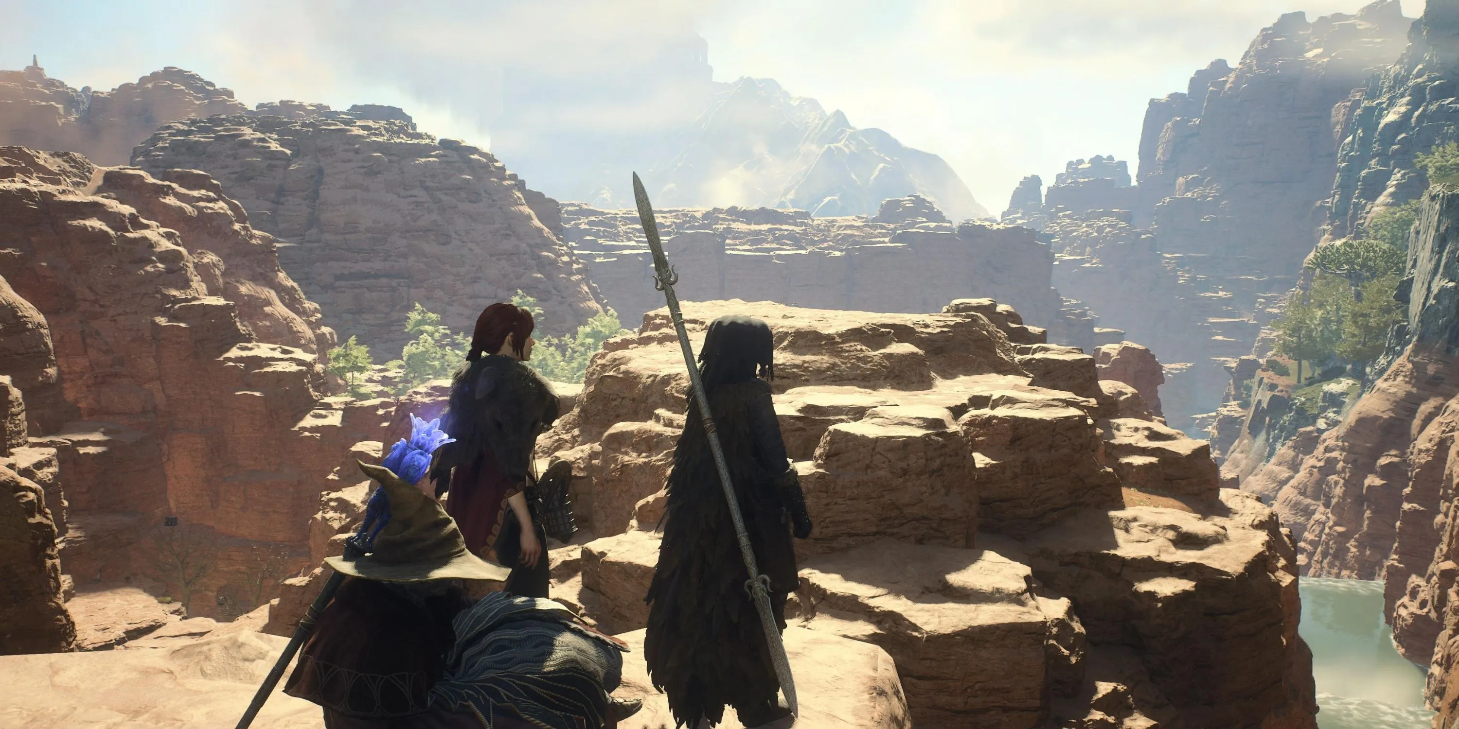 Cảnh quan vùng Battahl rộng lớn trong Dragon's Dogma 2