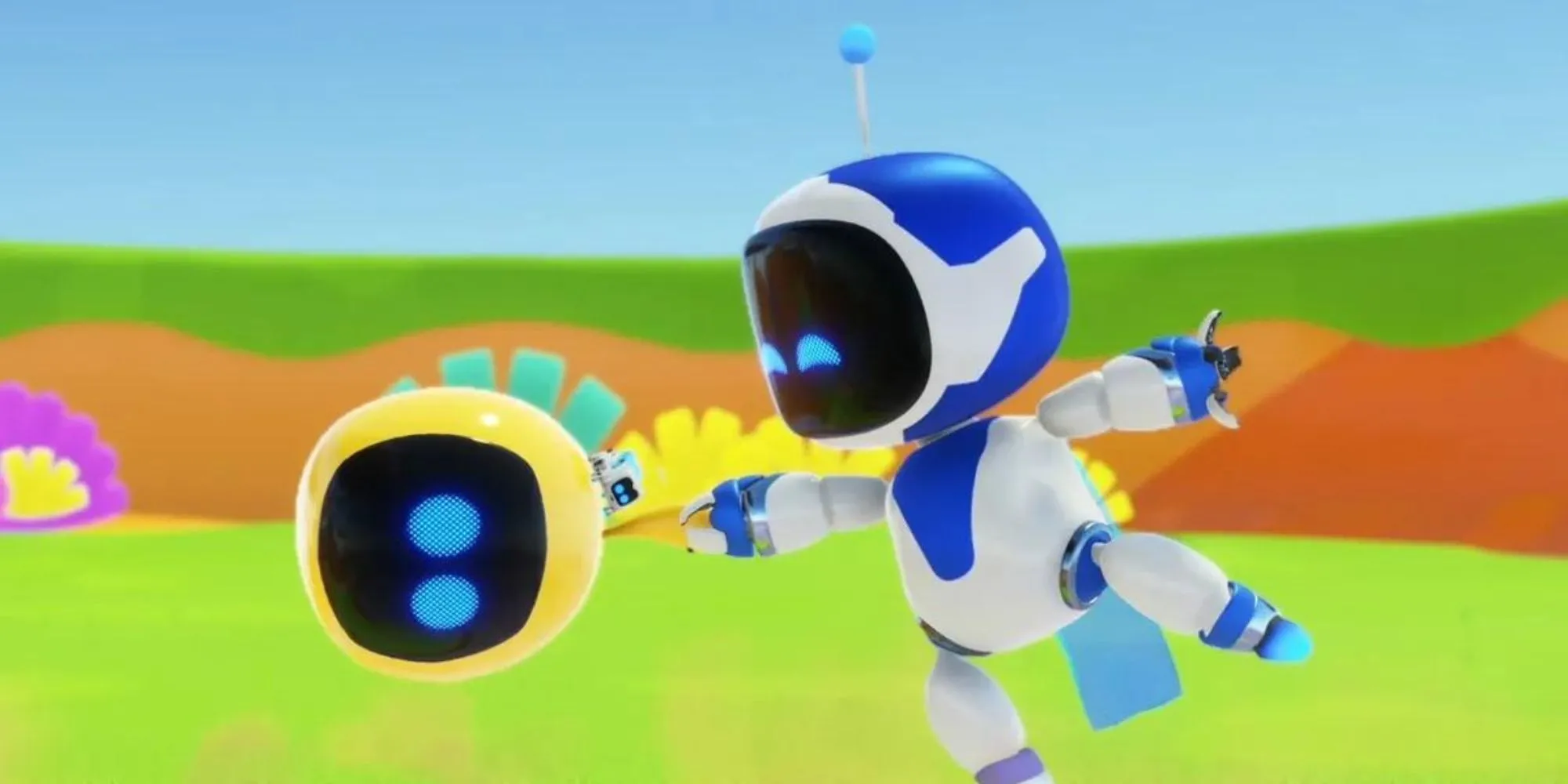 Cảnh trong game Astro Bot, minh họa gameplay hấp dẫn.