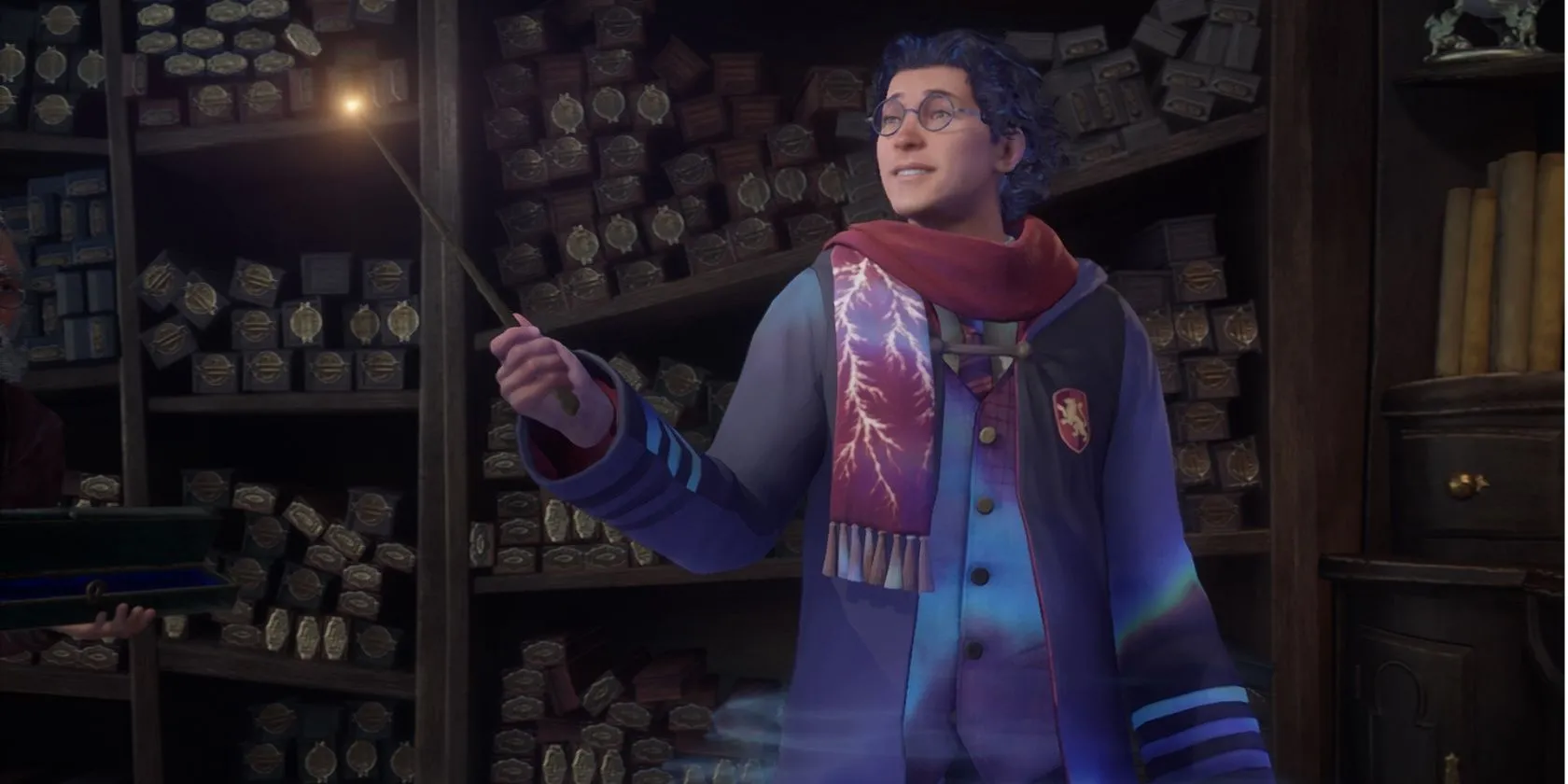 Chiếc đũa phép mới trong Hogwarts Legacy, vật phẩm độc quyền từ gói Deluxe Edition