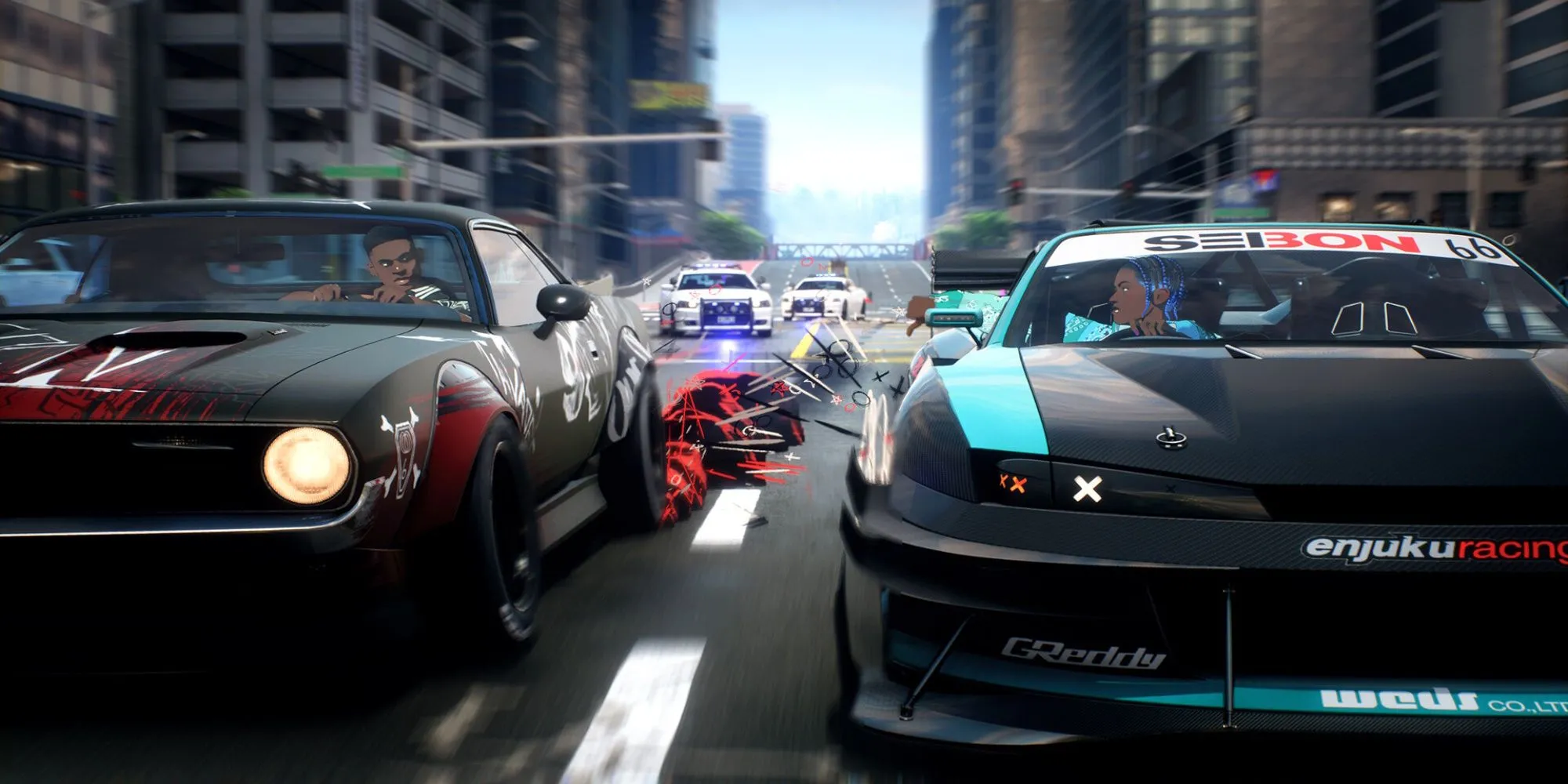 Chiếc xe đua phong cách hoạt hình trong Need for Speed Unbound