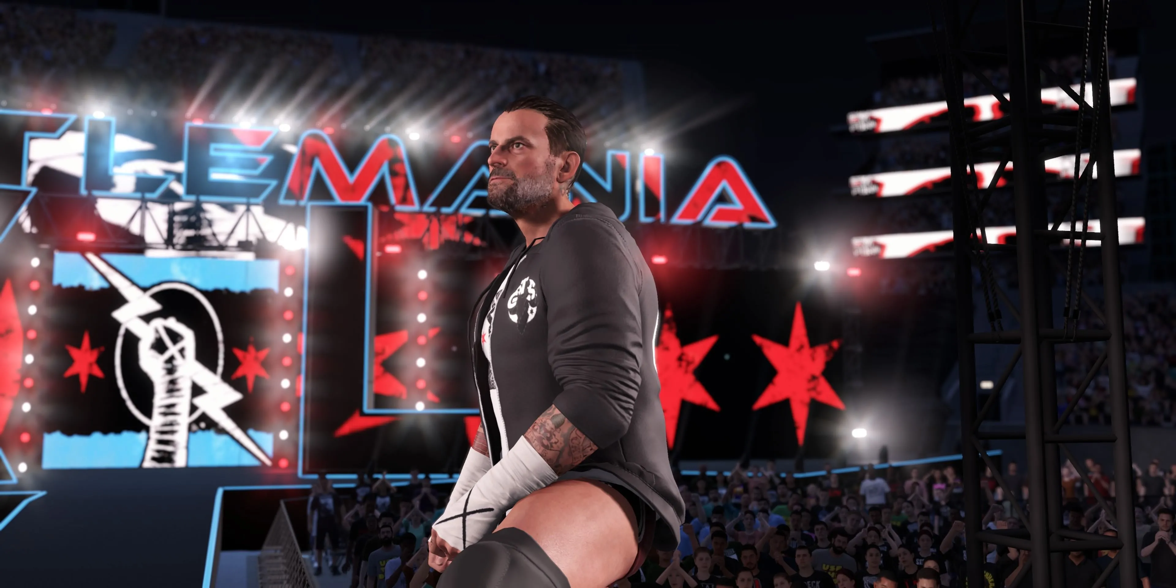 CM Punk trở lại đầy ấn tượng trong WWE 2K25