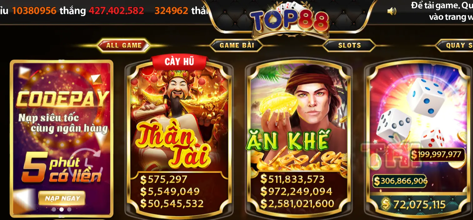 Cổng Game Top88 – Khám Phá Cổng Game Hàng Đầu