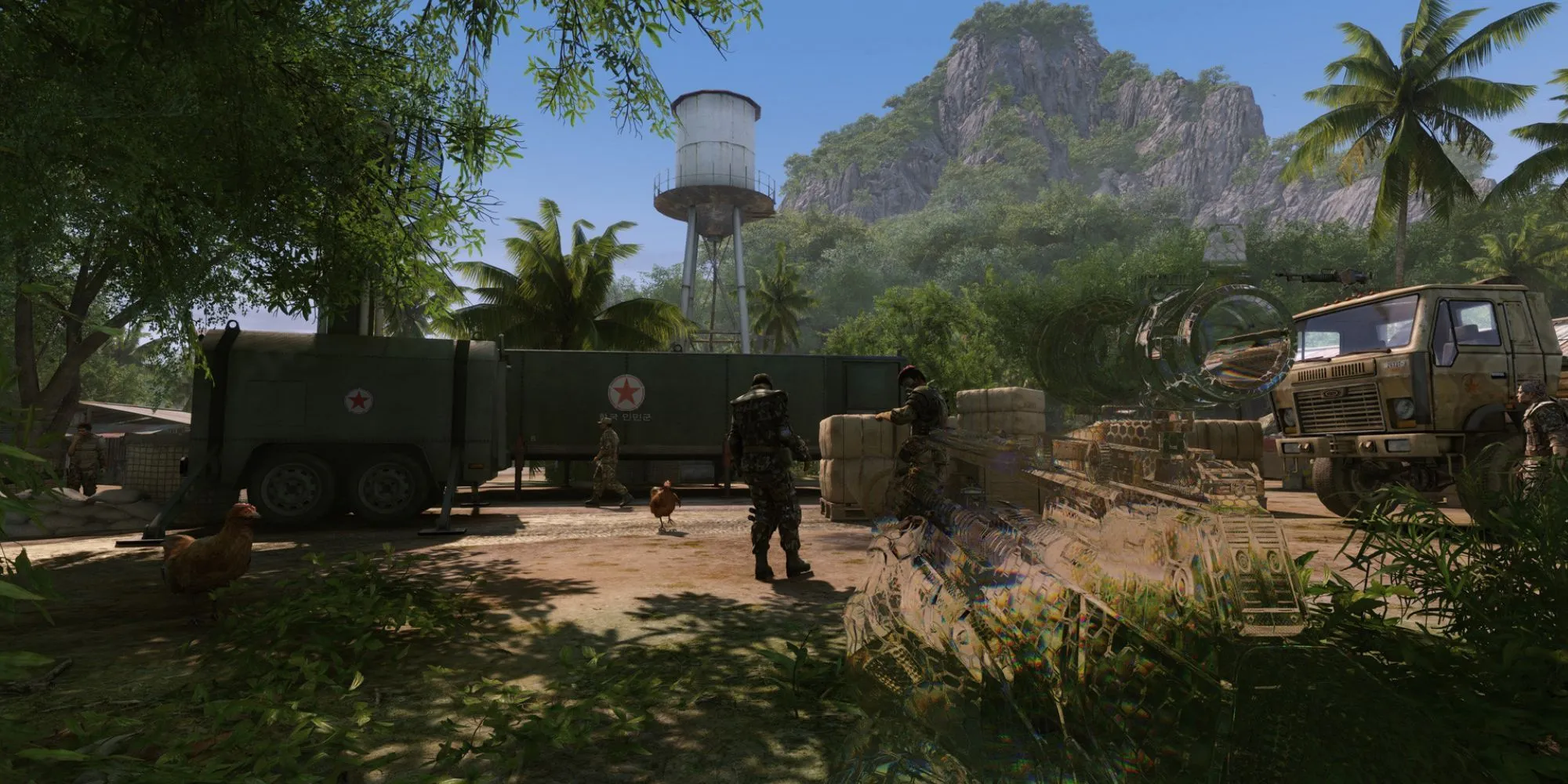 Crysis (2007) nổi tiếng với yêu cầu cấu hình khủng và bộ Nanosuit bá đạo