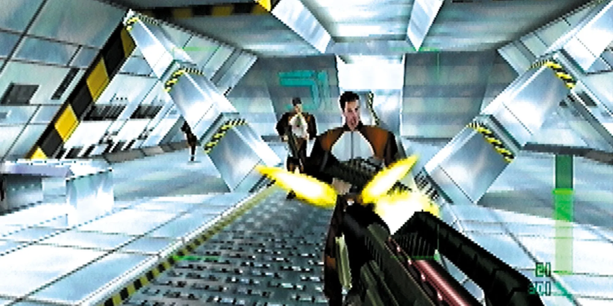Gameplay Perfect Dark trên Nintendo 64 với đồ họa và cơ chế đã cũ