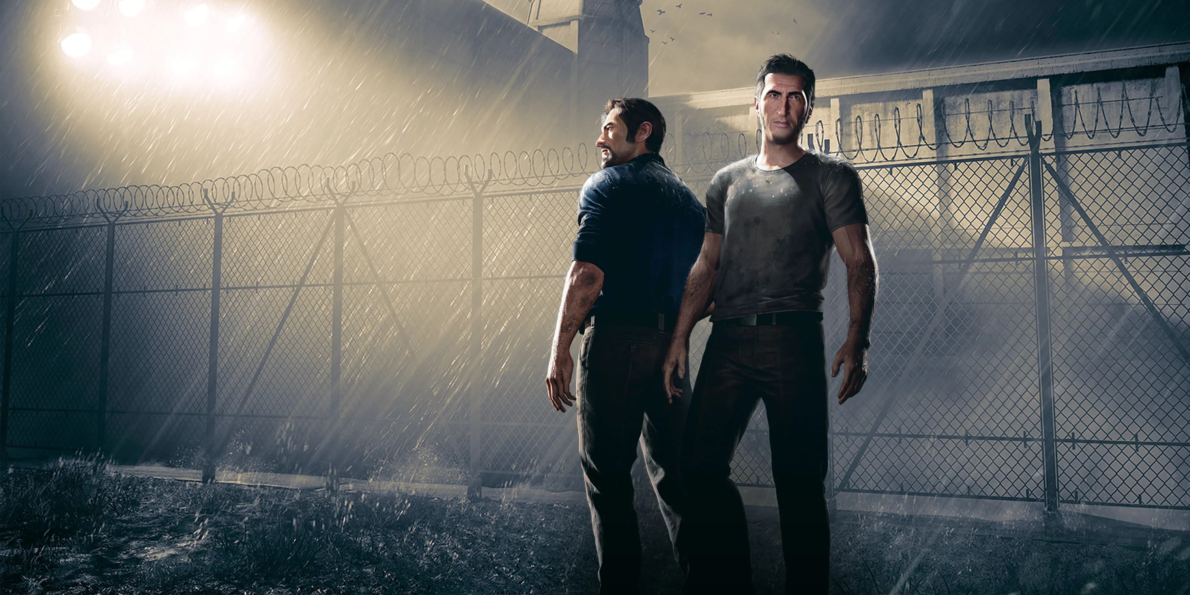 Hai nhân vật chính Leo và Vincent của A Way Out trong một cảnh vượt ngục kịch tính