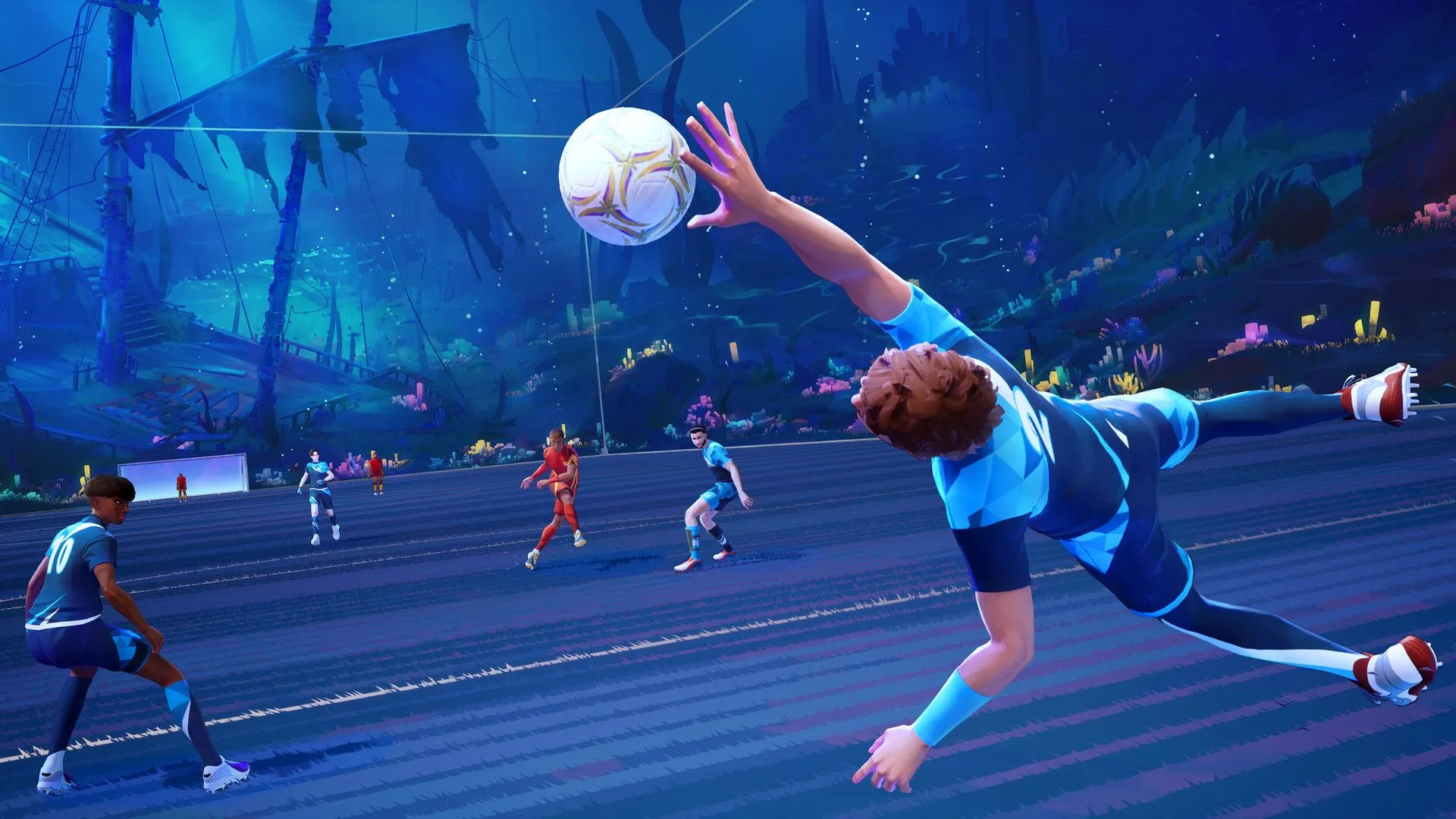 Hình ảnh gameplay của game thể thao Rematch