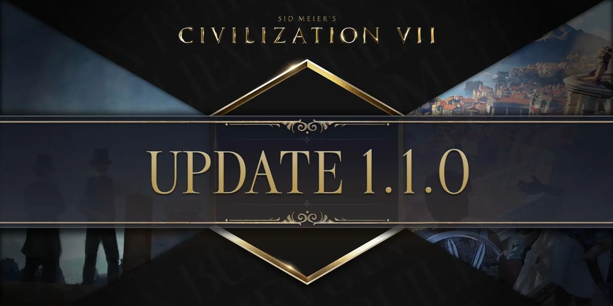 Hình ảnh quảng bá cho bản cập nhật mới của Civilization 7