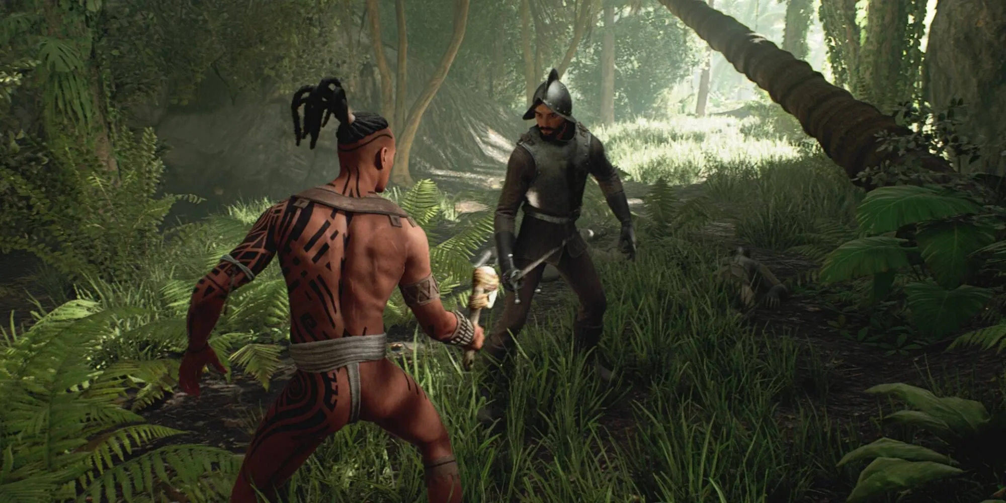Hình ảnh từ Ecumene Aztec, một tựa game stealth lấy bối cảnh cuộc xâm lược của Tây Ban Nha đối với người Aztec