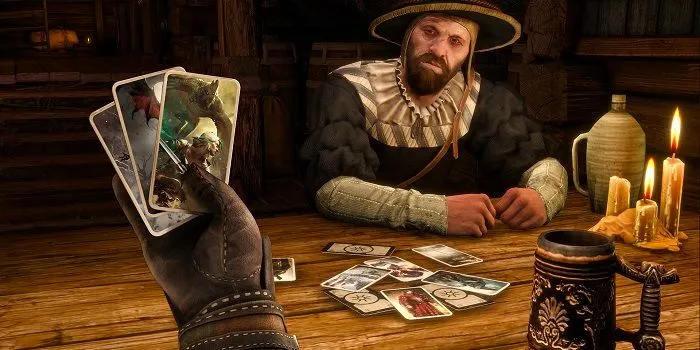 Hình ảnh từ The Witcher 3 minh họa cho bối cảnh các sản phẩm trước của CD Projekt Red.