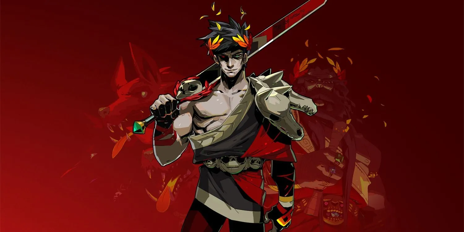 Hình ảnh Zagreus, con trai của Hades, trong tư thế chiến đấu đặc trưng từ tựa game Hades