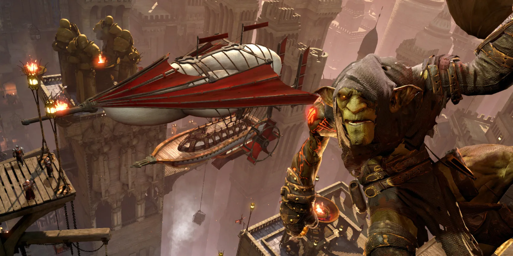 Hình nền từ game Styx: Master of Shadows với nhân vật chính là Goblin Styx
