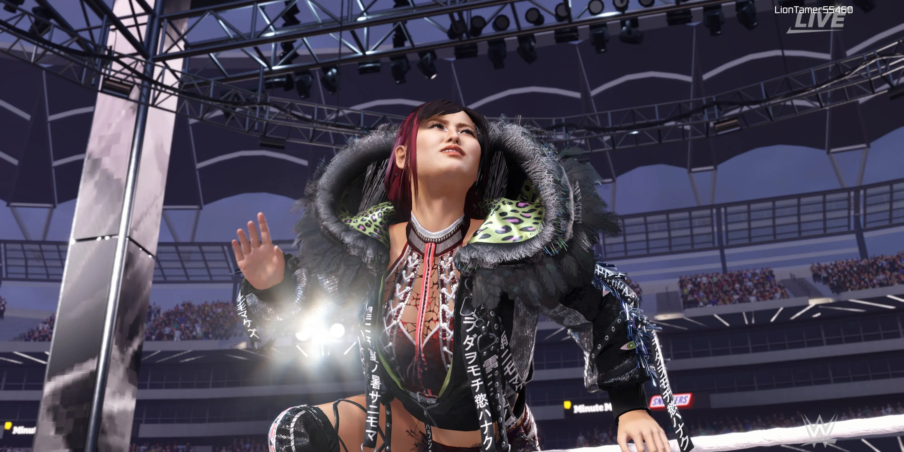 Iyo Sky thiên tài bay lượn của WWE 2K25