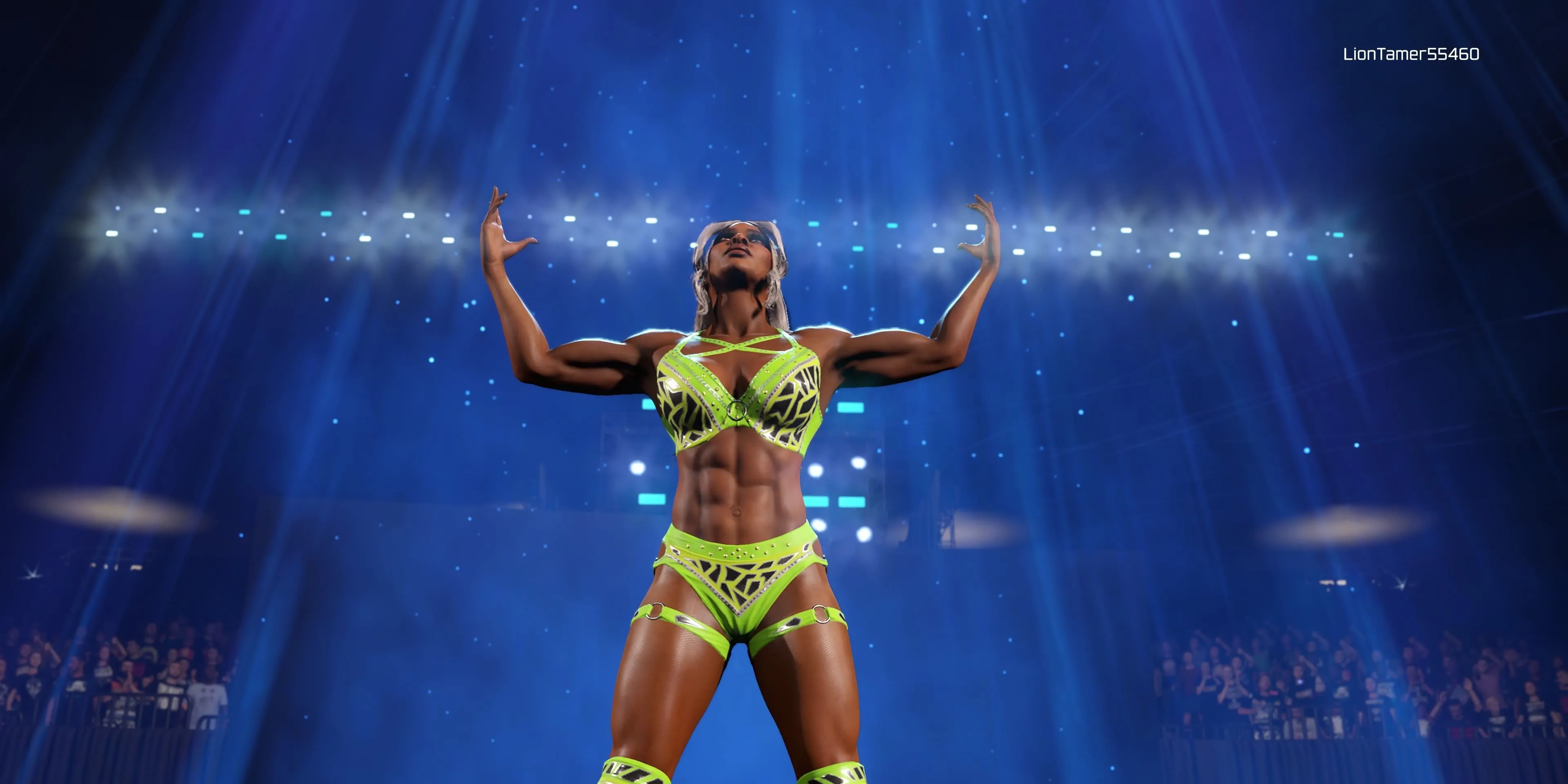 Jade Cargill ra mắt ấn tượng trong game WWE 2K25