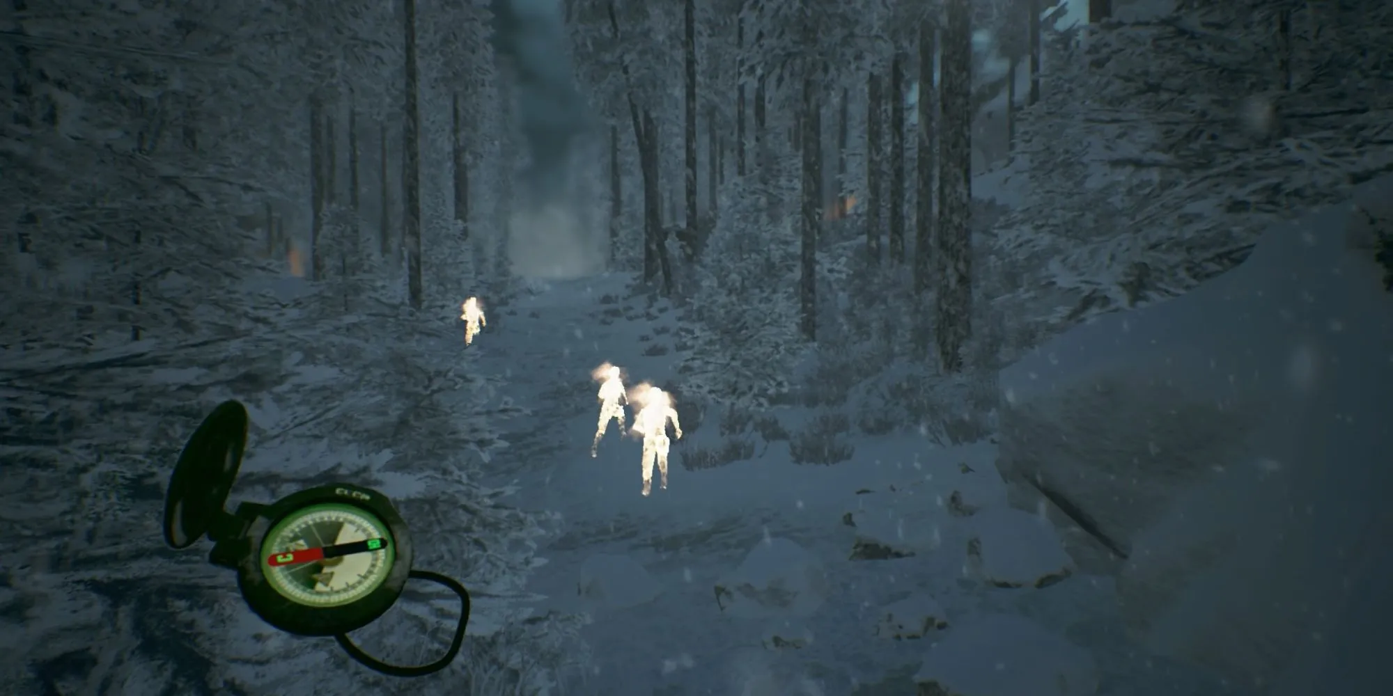 Khung cảnh núi tuyết Ural lạnh lẽo và bí ẩn trong game kinh dị Kholat