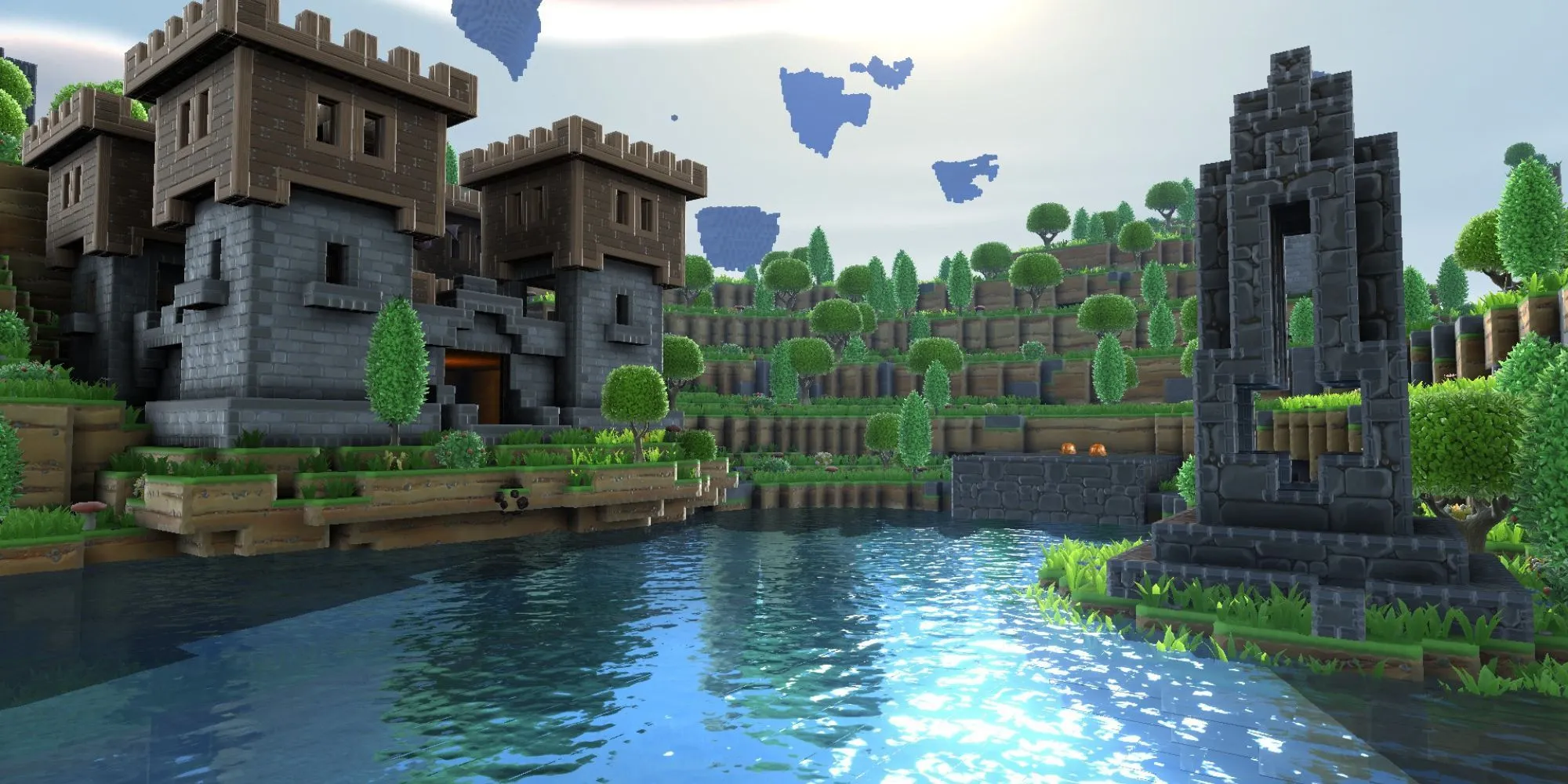 Lâu đài Portal Knights và cổng dịch chuyển