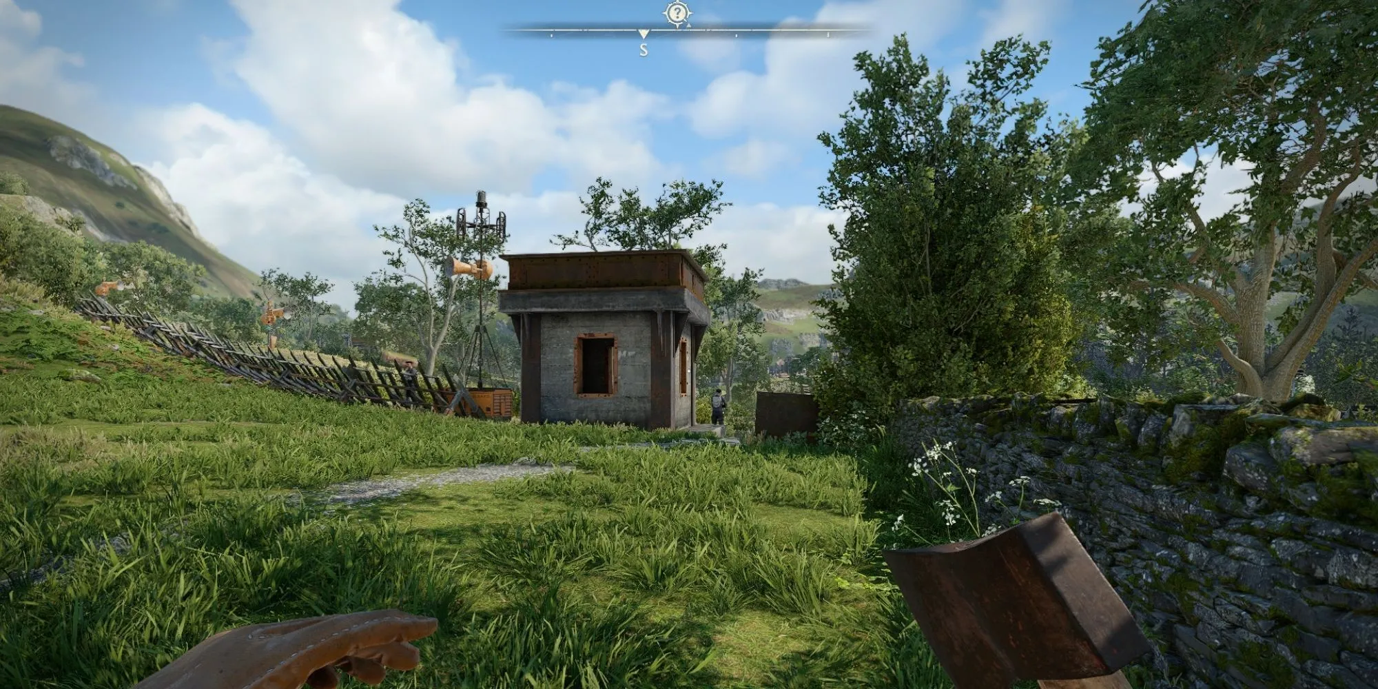 Lính gác Protocol canh giữ nghiêm ngặt khu vực bunker ở Skethermoor trong game Atomfall.
