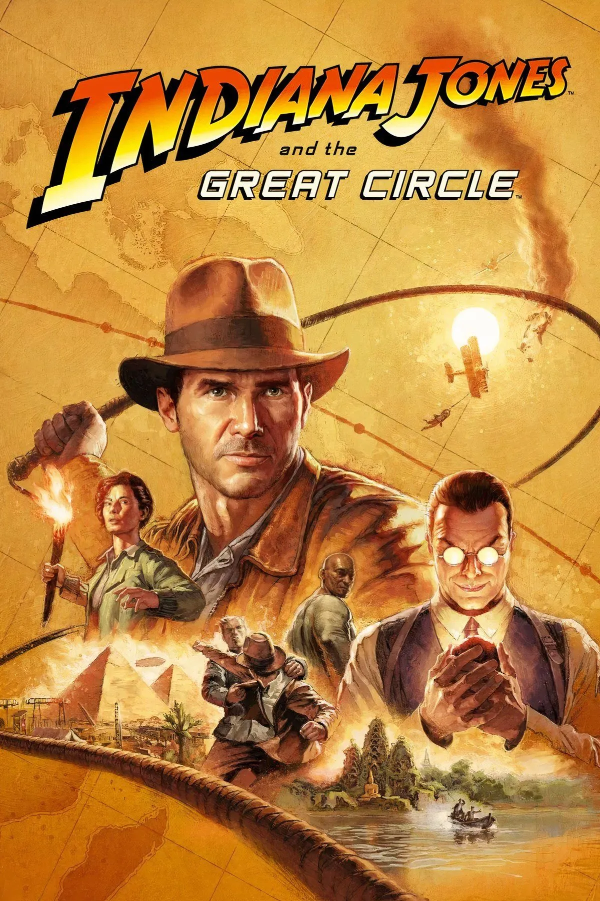 Logo chính thức của game Indiana Jones and the Great Circle