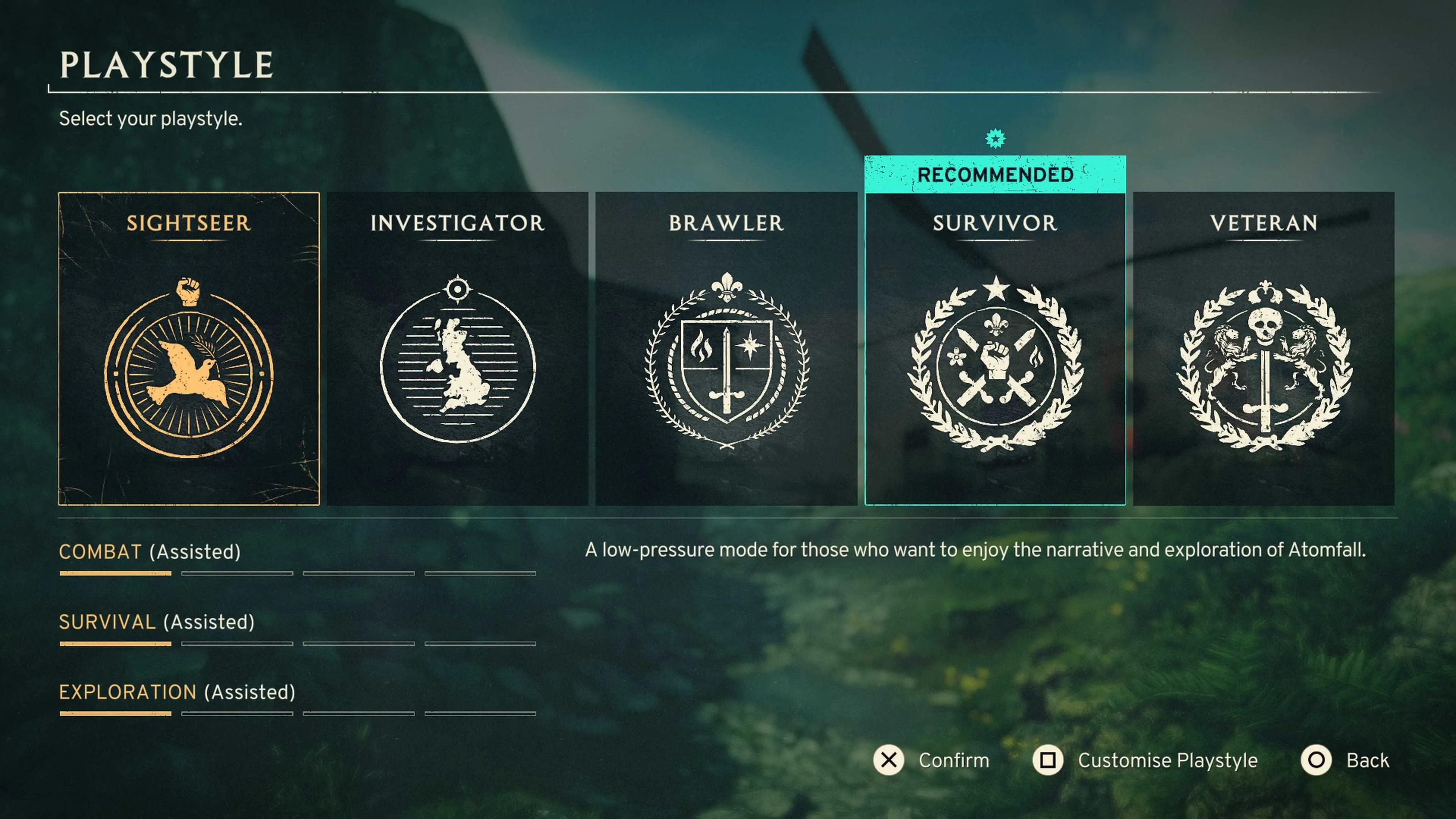 Lựa chọn độ khó Sightseer trong Atomfall để speedrun dễ dàng hơn