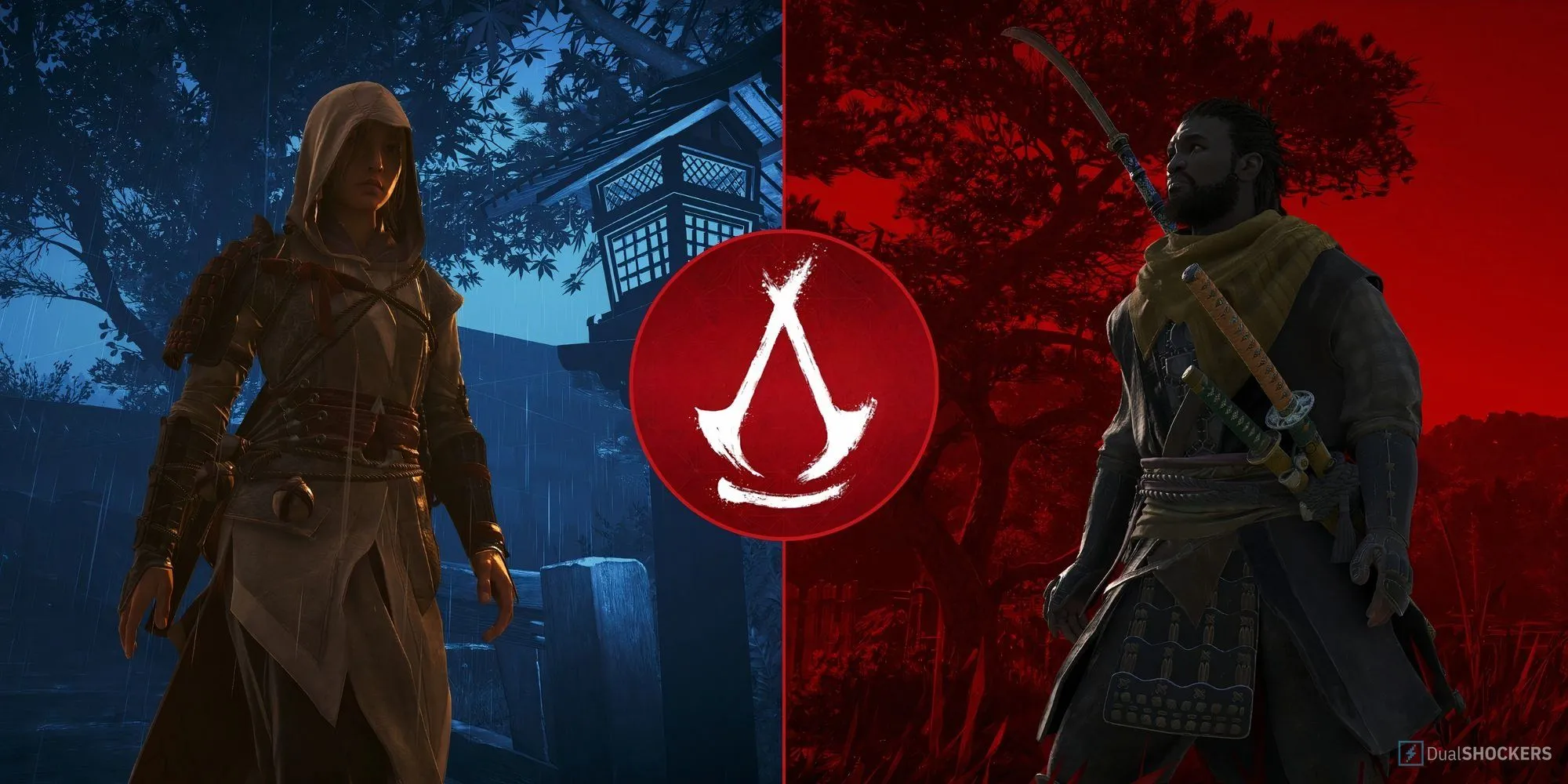 Lựa chọn giữa hai nhân vật chính Yasuke và Naoe trong Assassin's Creed Shadows