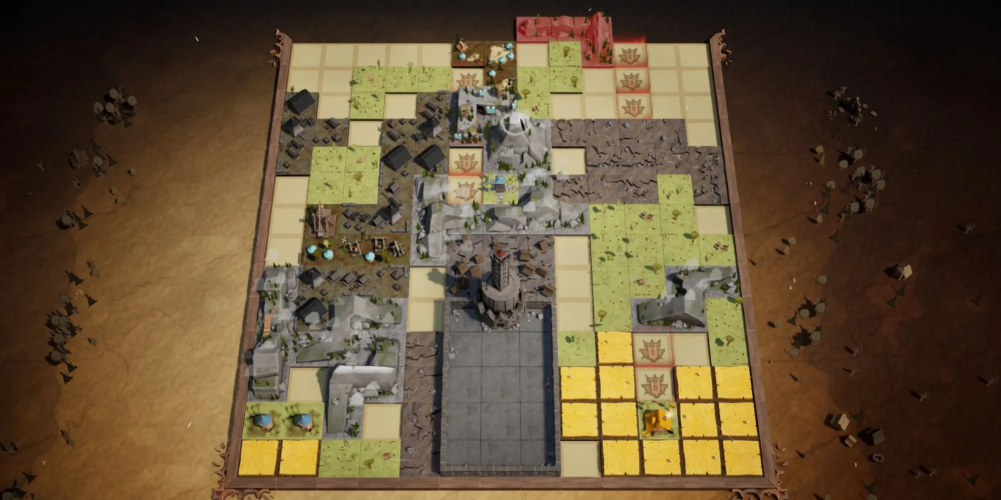 Màn hình chiến đấu trùm trong Drop Duchy: Boss The Dungeon