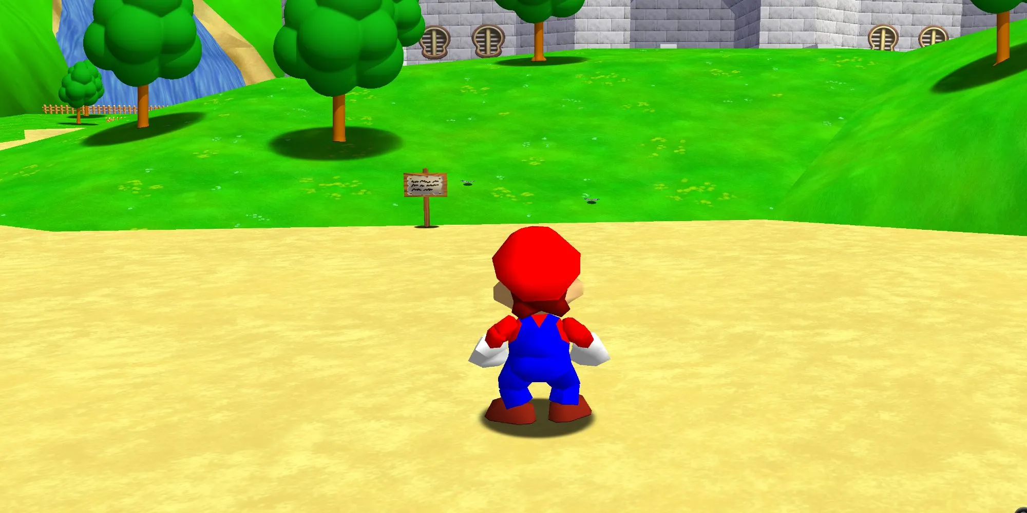Mario bay lượn trong Super Mario 64, cuộc cách mạng game platformer 3D.