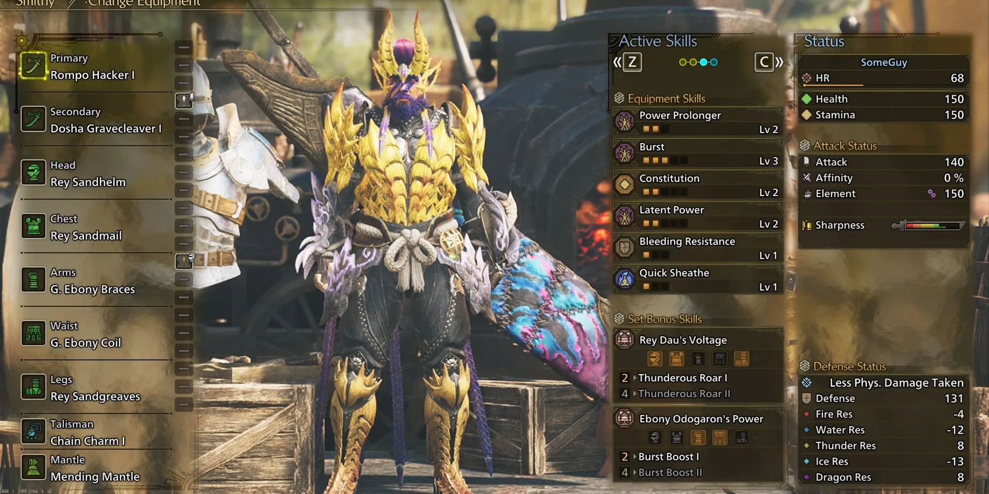 Monster Hunter Wilds: Build Kiếm Dài Mạnh Nhất Mọi Giai Đoạn