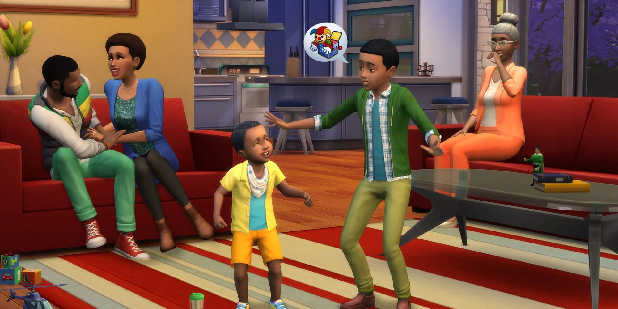 Một bữa tiệc trong game The Sims 4