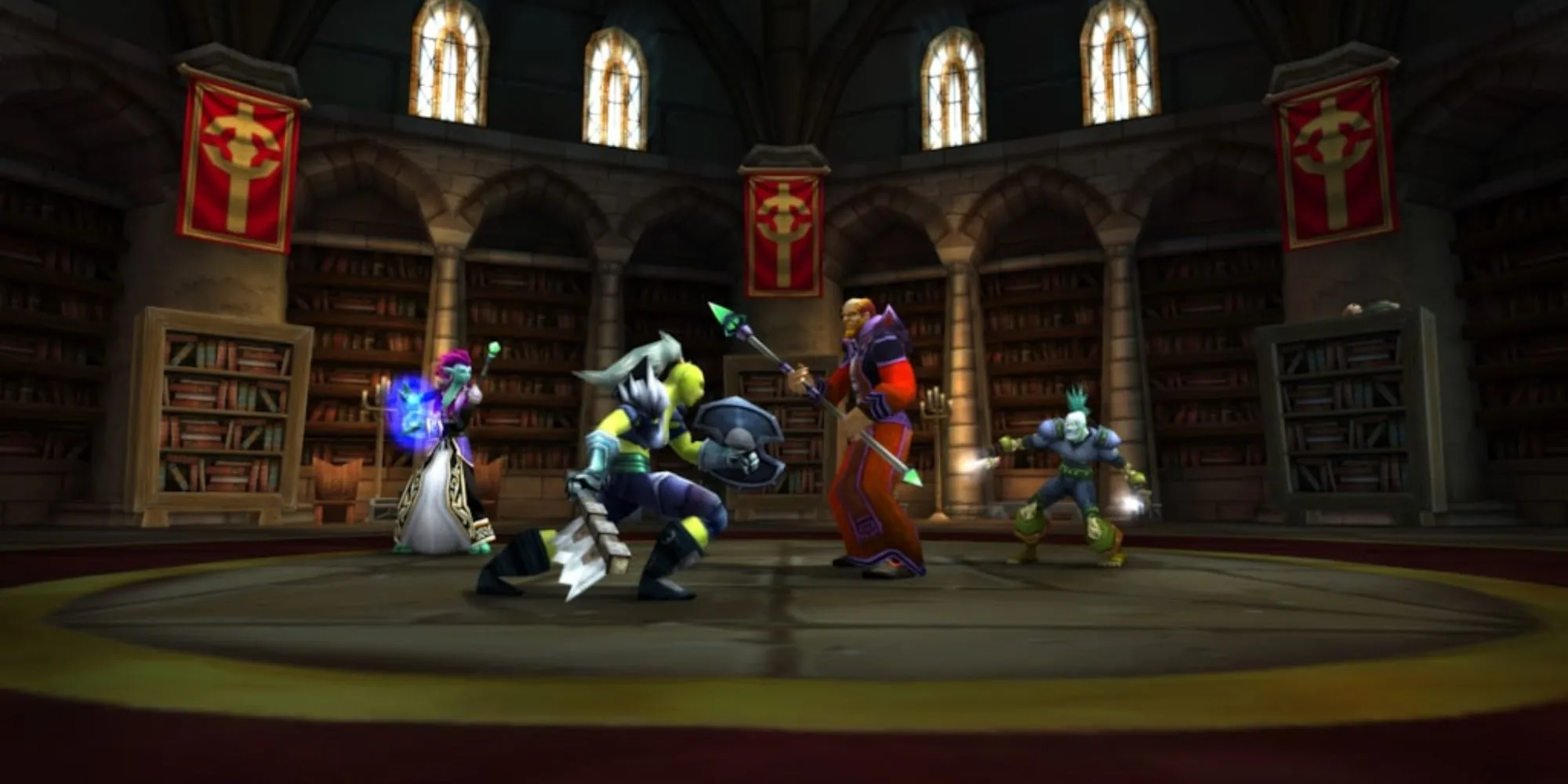 Một cảnh hùng vĩ trong World of Warcraft, tựa game MMORPG định hình cộng đồng game thủ.