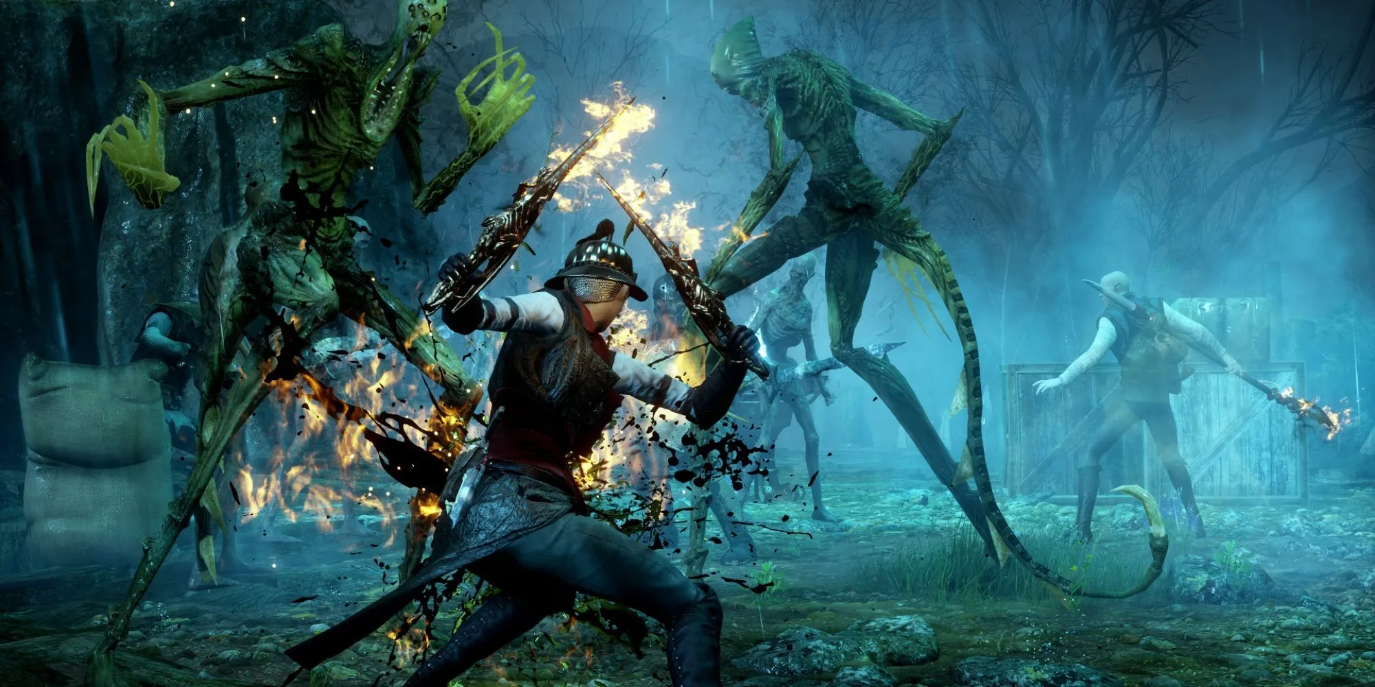 Một cảnh trong Dragon Age Inquisition với nhân vật chính