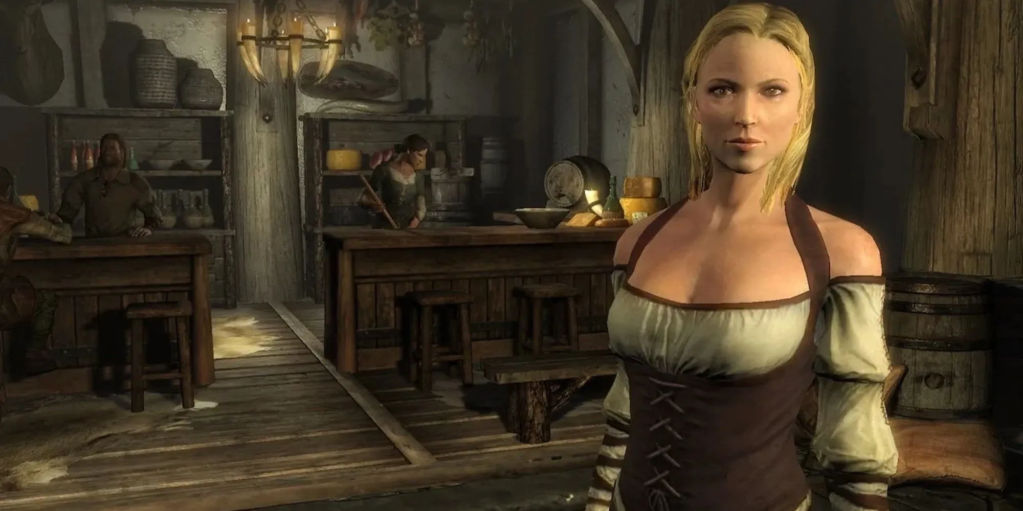 Một cửa hàng trong thế giới game The Elder Scrolls V: Skyrim