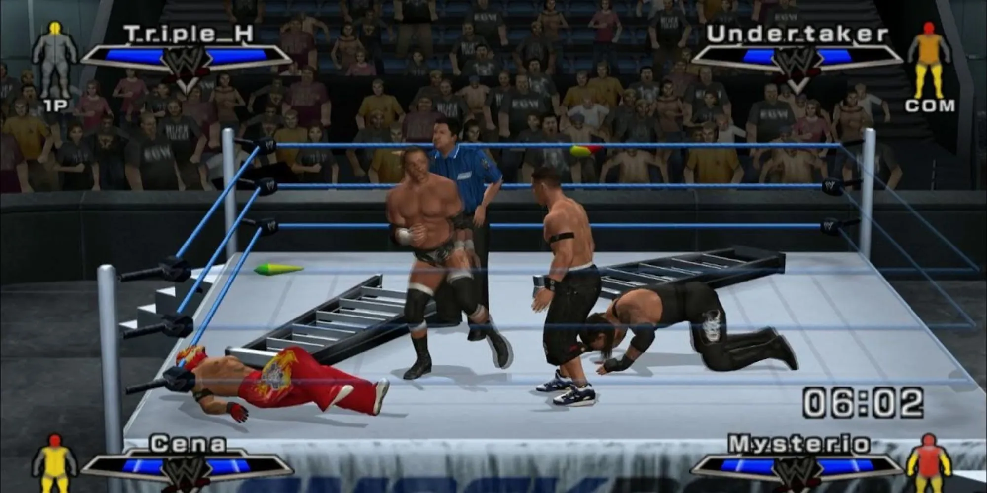 Một trận đấu trong Smackdown VS Raw 2007