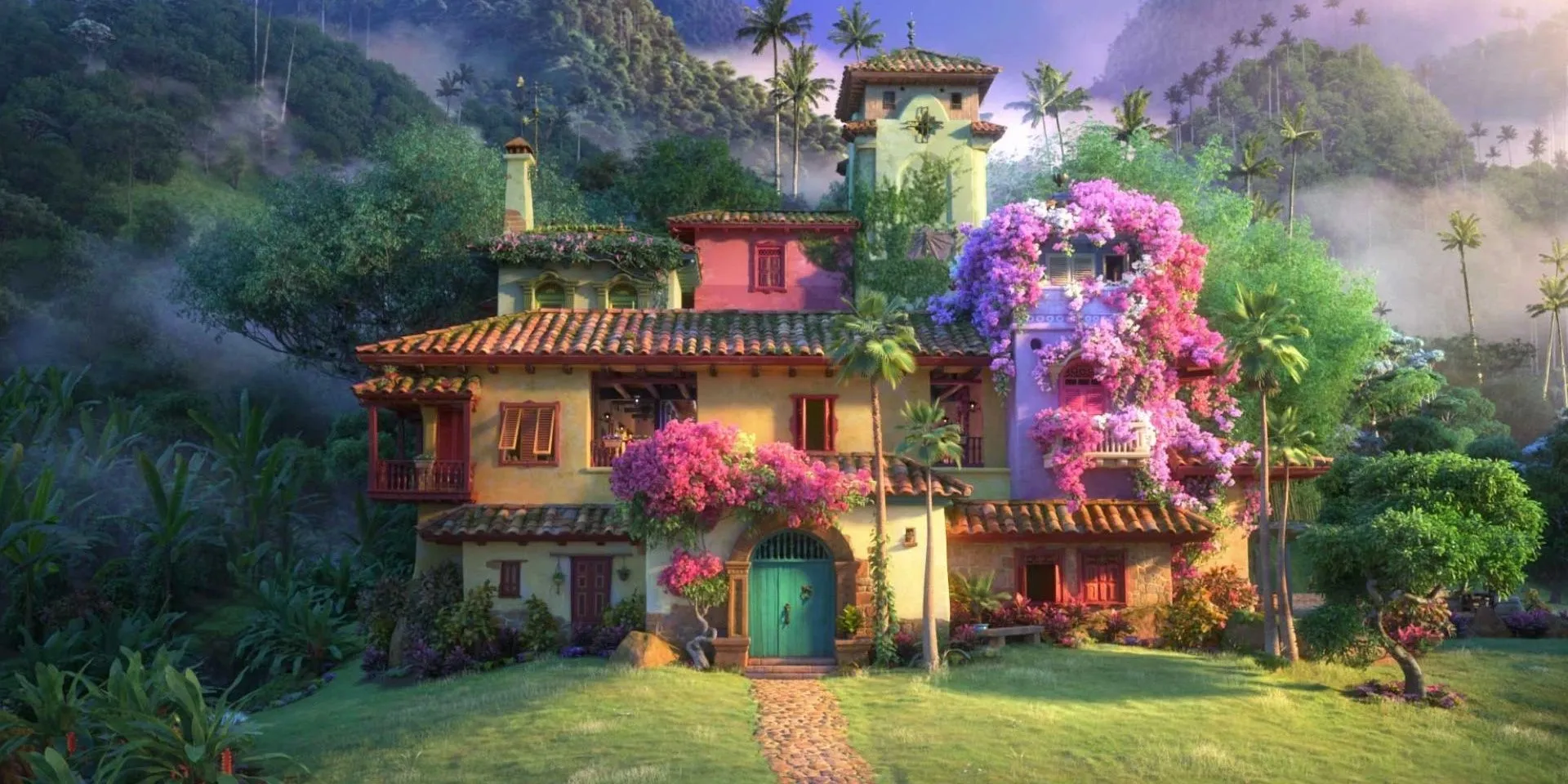 Ngôi nhà Casa Madrigal đầy phép thuật trong phim Encanto
