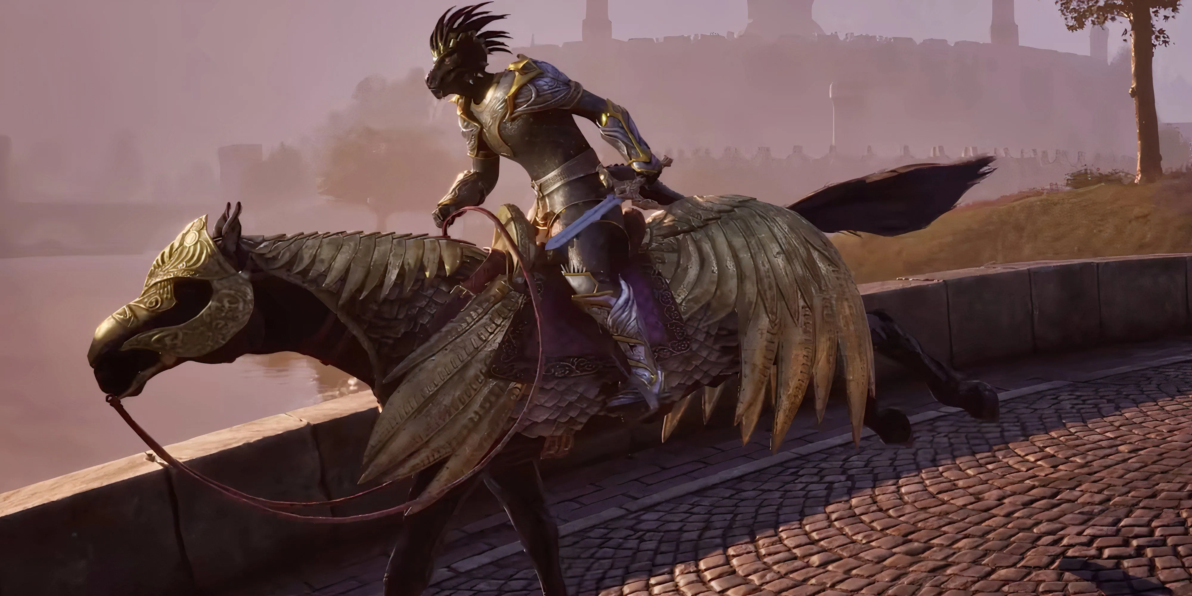 Ngựa trong bản Oblivion Remastered