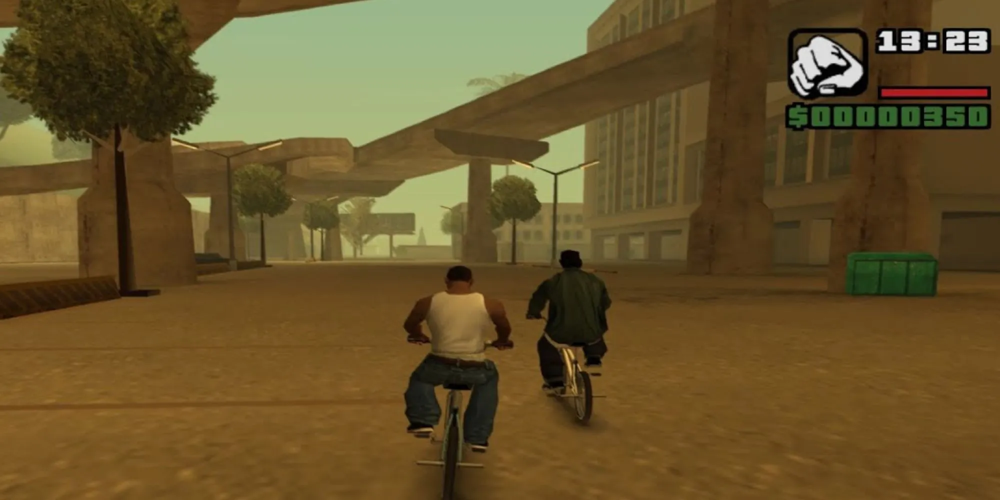 Nhân vật CJ trong Grand Theft Auto San Andreas trên PS2